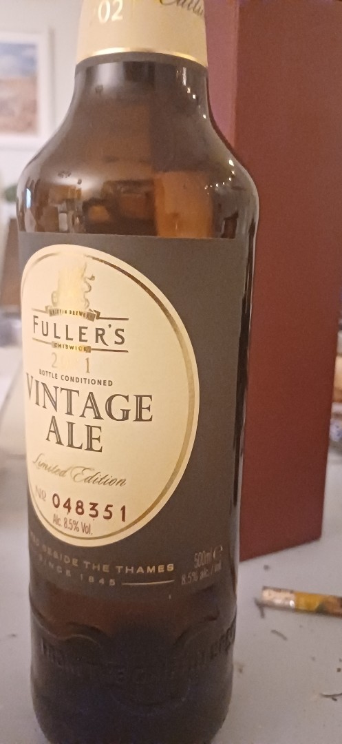 Vintage Ale (2021), Fuller's Griffin Brewery (Asahi Breweries)
