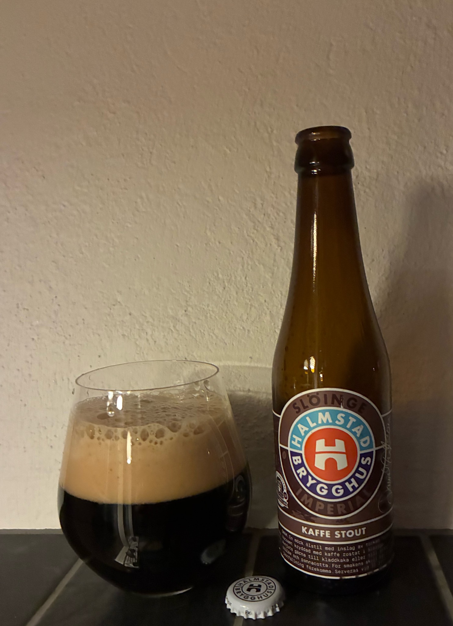 Slöinge Imperial Kaffe Stout, Halmstad Brygghus
