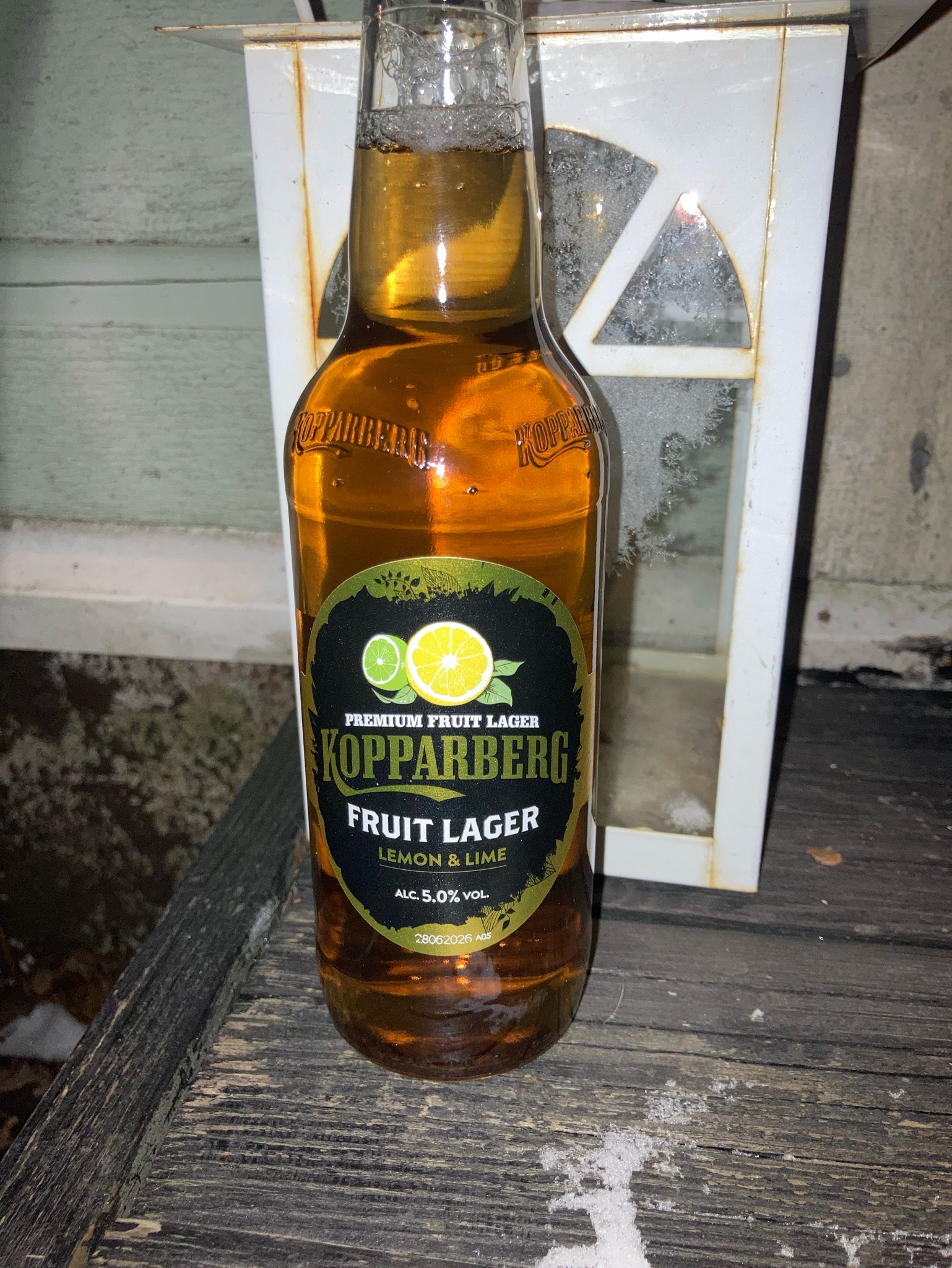 Kopparberg Fruit Lager Lemon & Lime, Sweden