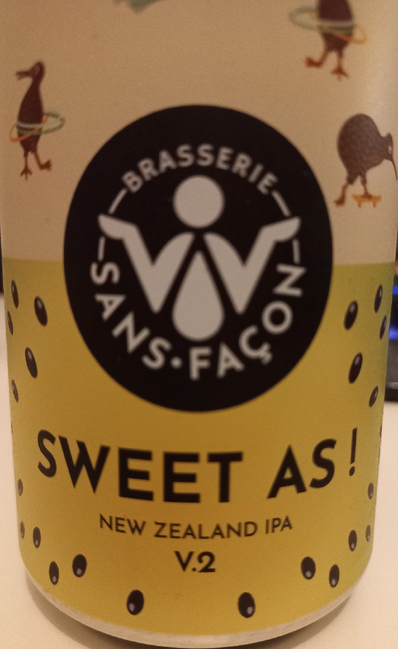 Sweet As !, Brasserie Sans Façon