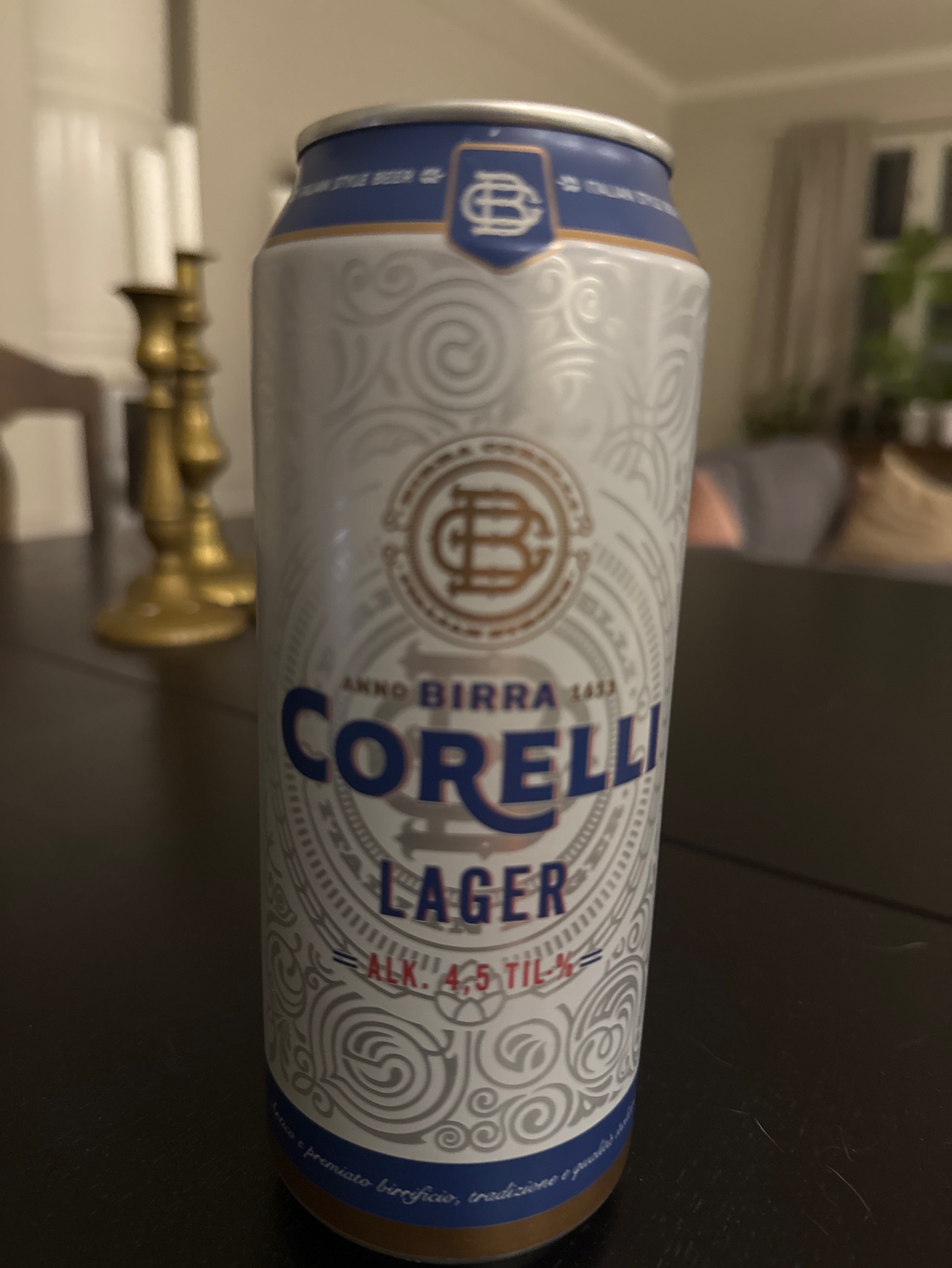 Birra Corelli Lager, Font Salem (Damm)