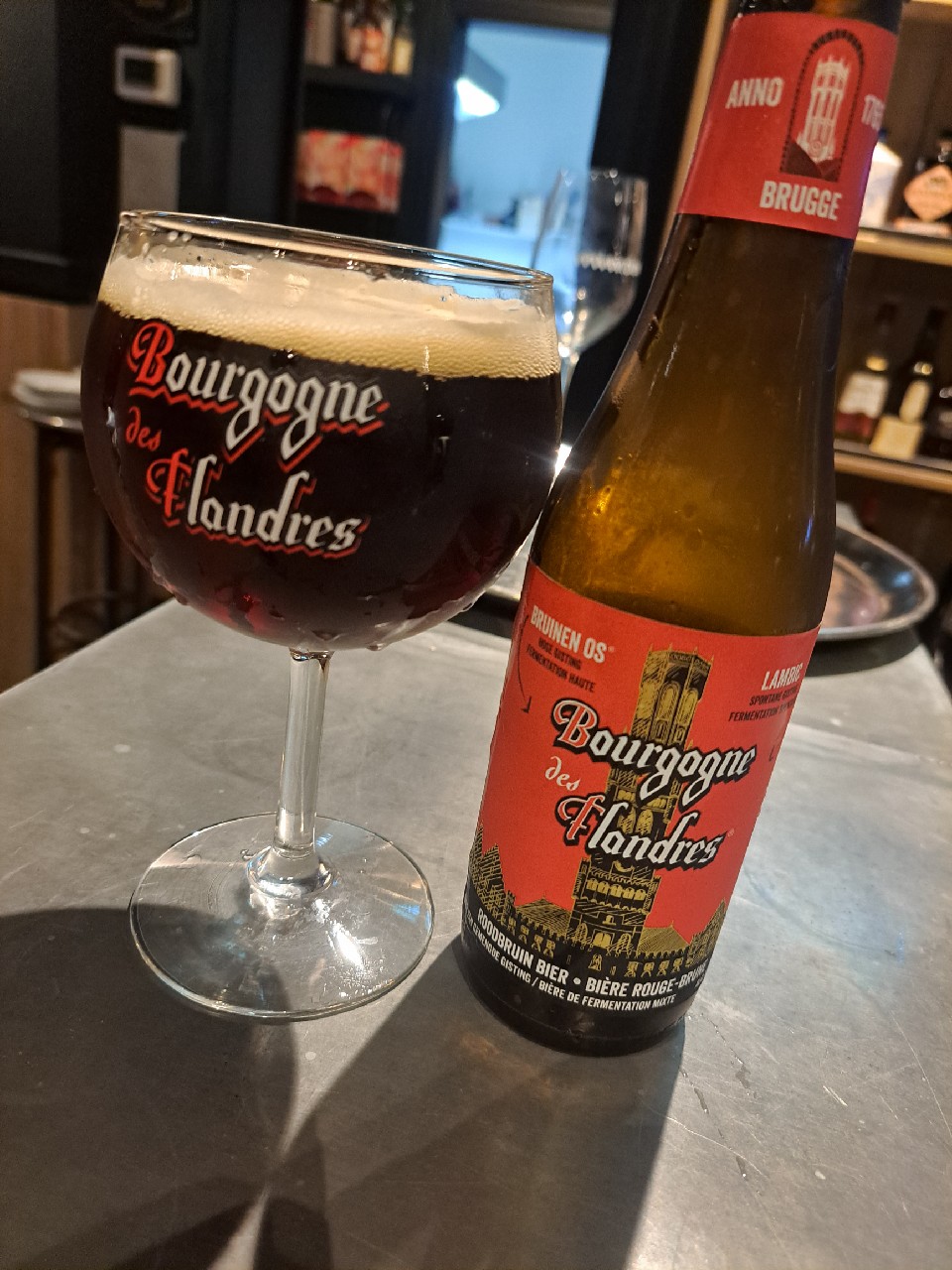 bourgogne des flandres rouge brune, Brouwerij Bourgogne Des Flandres