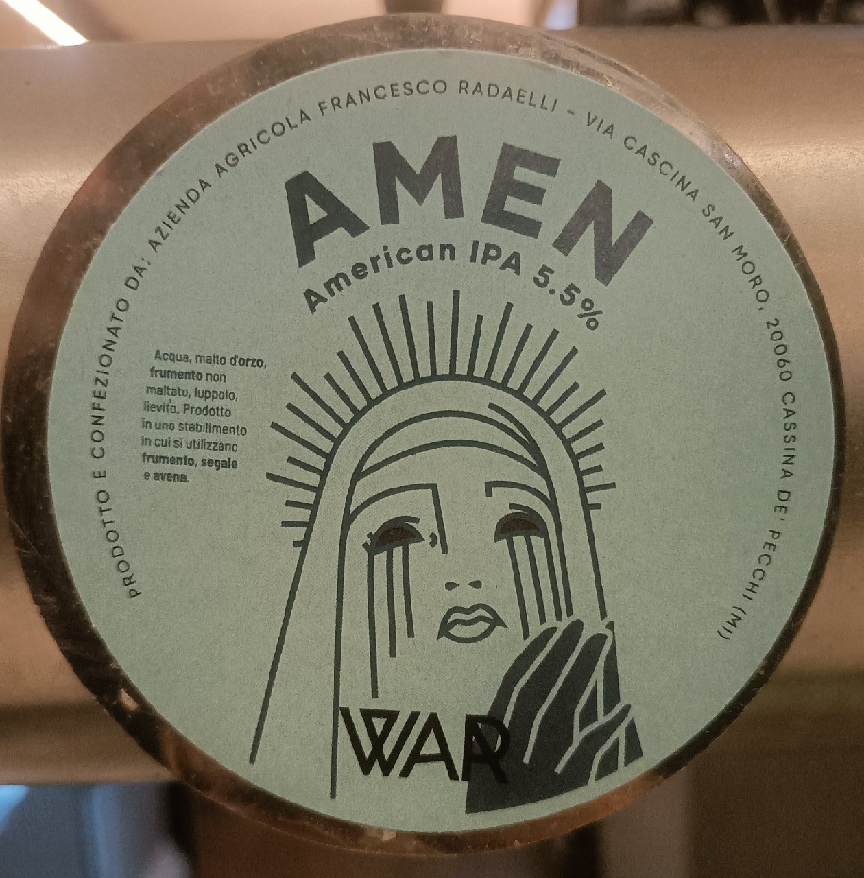 Amen, Birrificio War