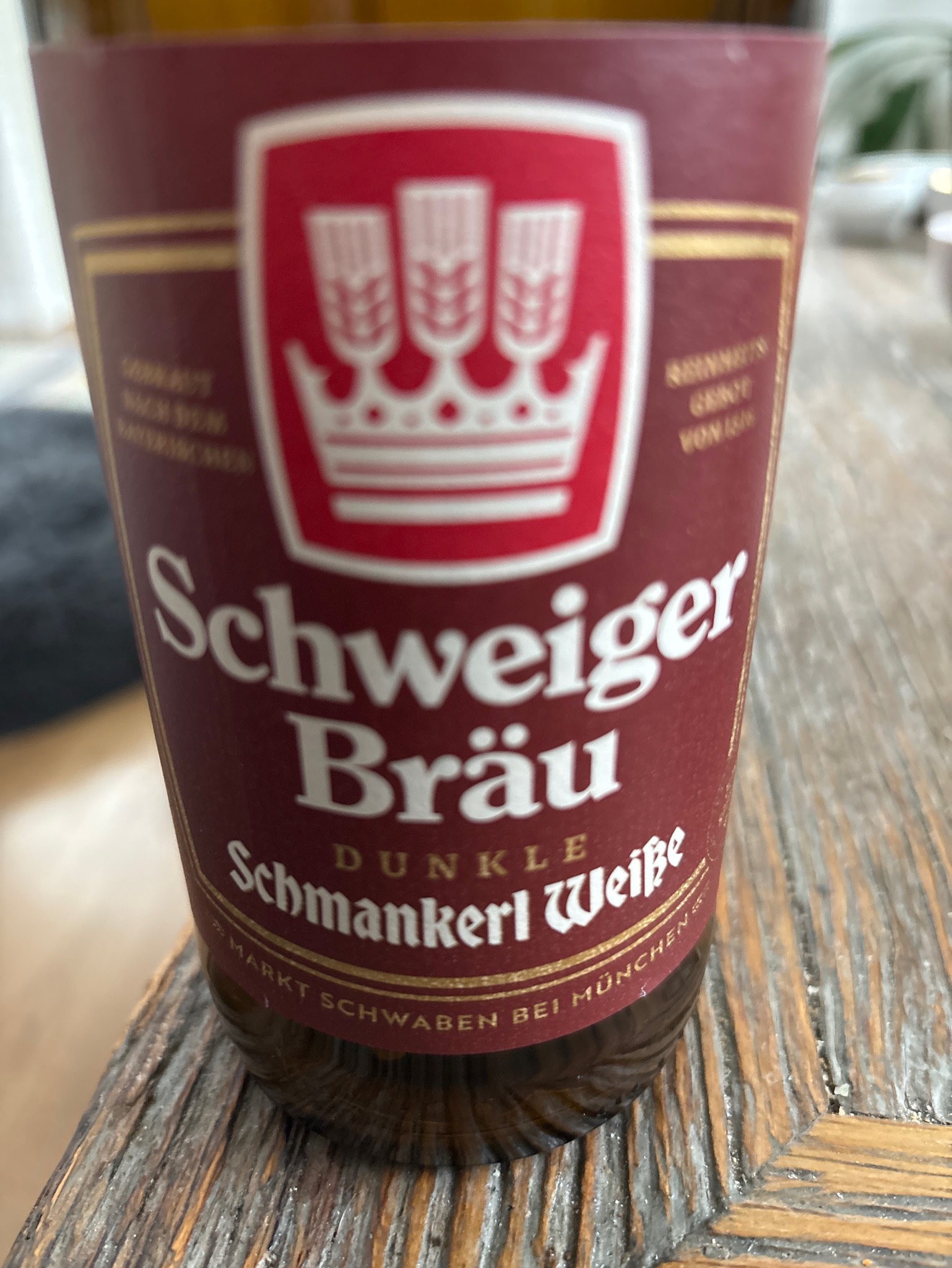Dunkle Schmankerl Weisse, Privatbrauerei Schweiger