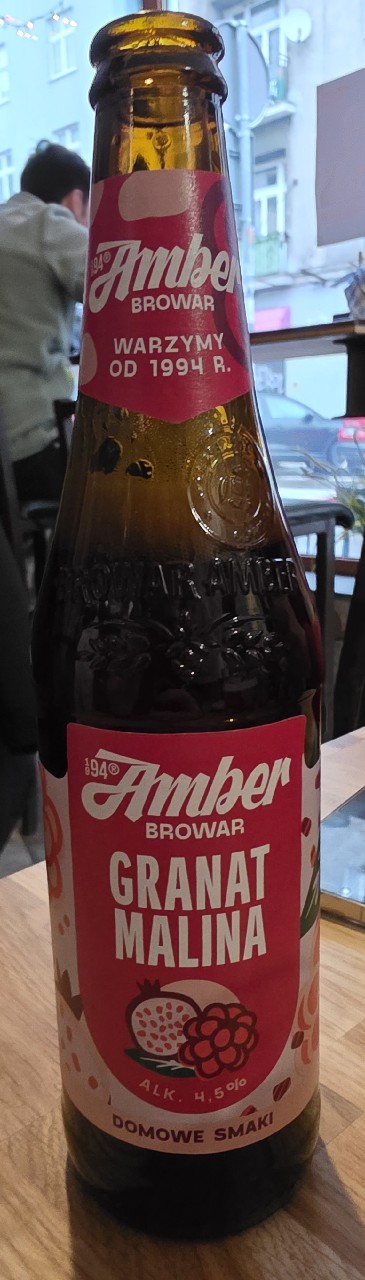 amber browar granat malina, Browar Amber