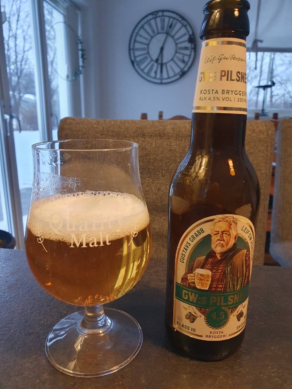 GW:s pilsner, Kosta Bryggeri