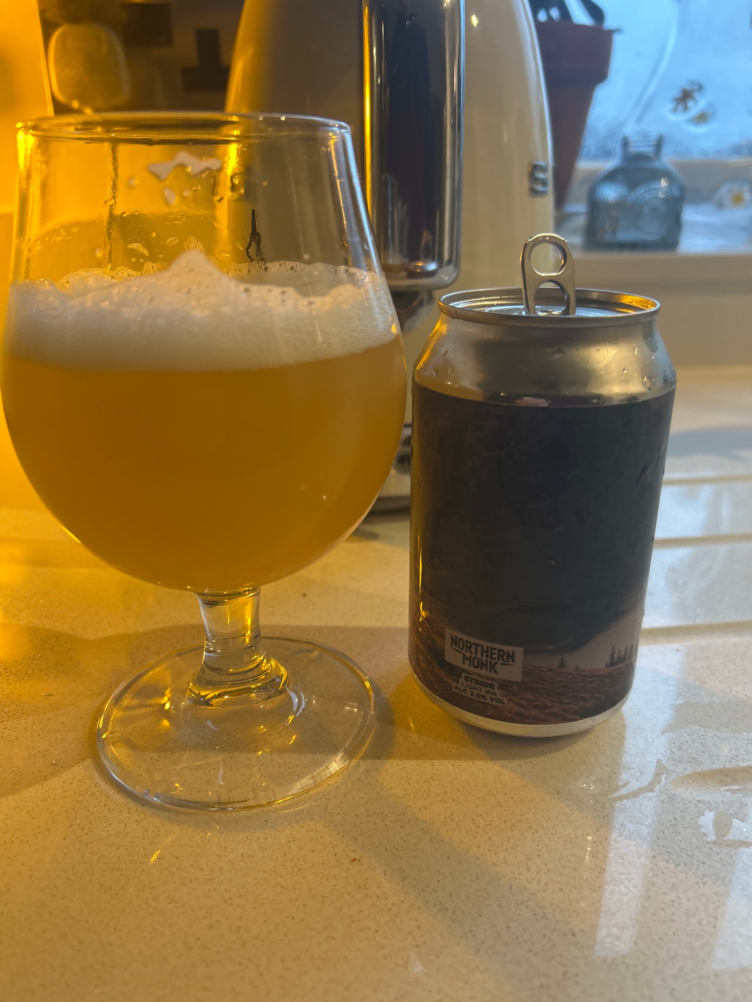 Stride // Ricky Lightfoot // Light IPA, Northern Monk Brew Co.
