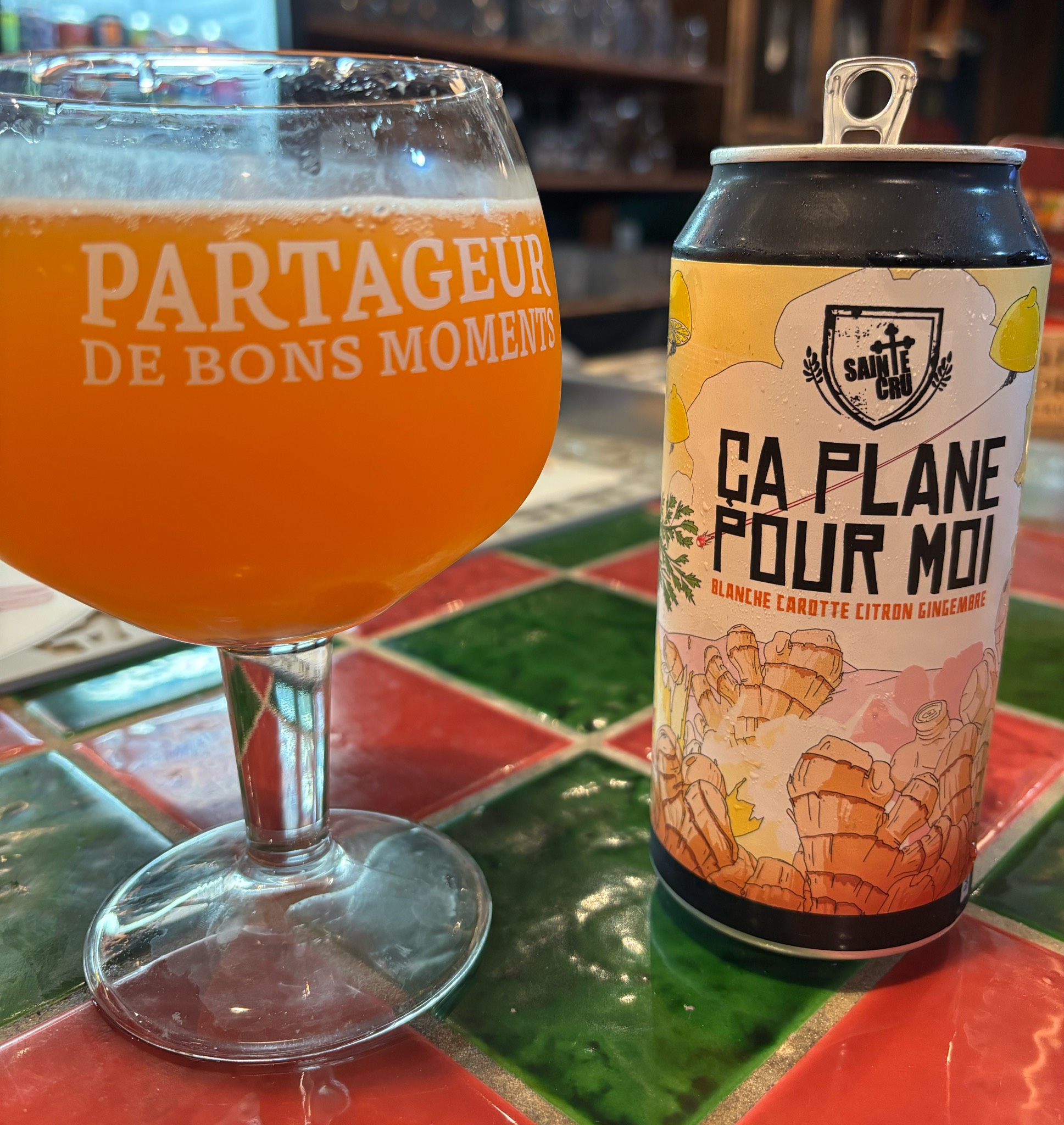 Ça Plane Pour Moi, Brasserie Sainte Cru