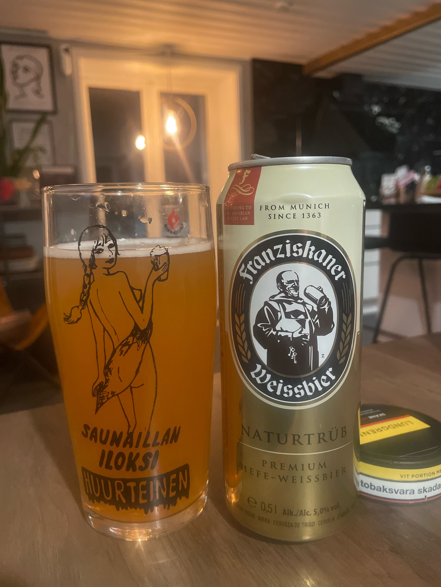 Franziskaner Premium Weissbier Naturtrüb, Germany
