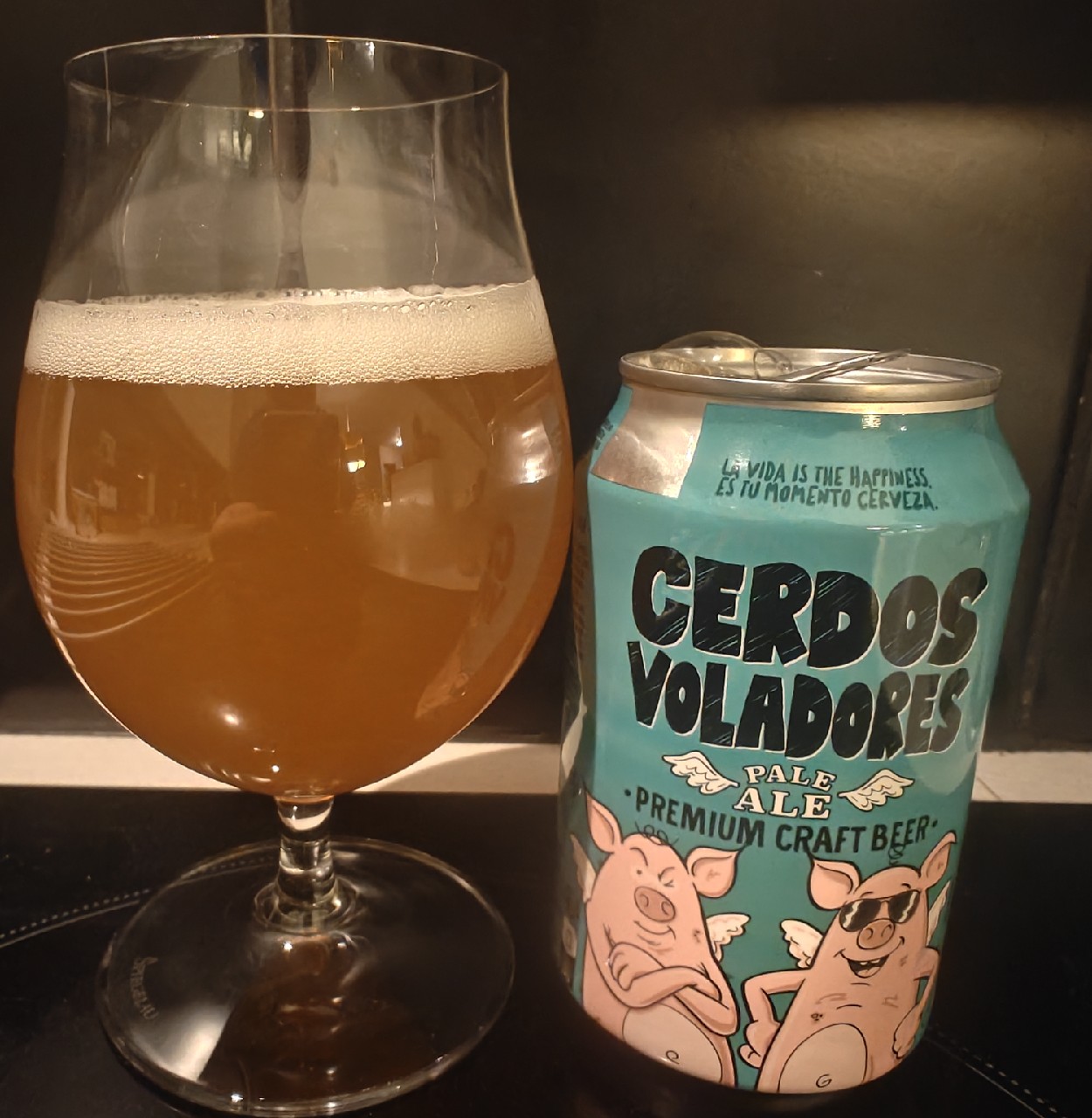 Cerdos Voladores Pale Ale, Barcelona Beer Company