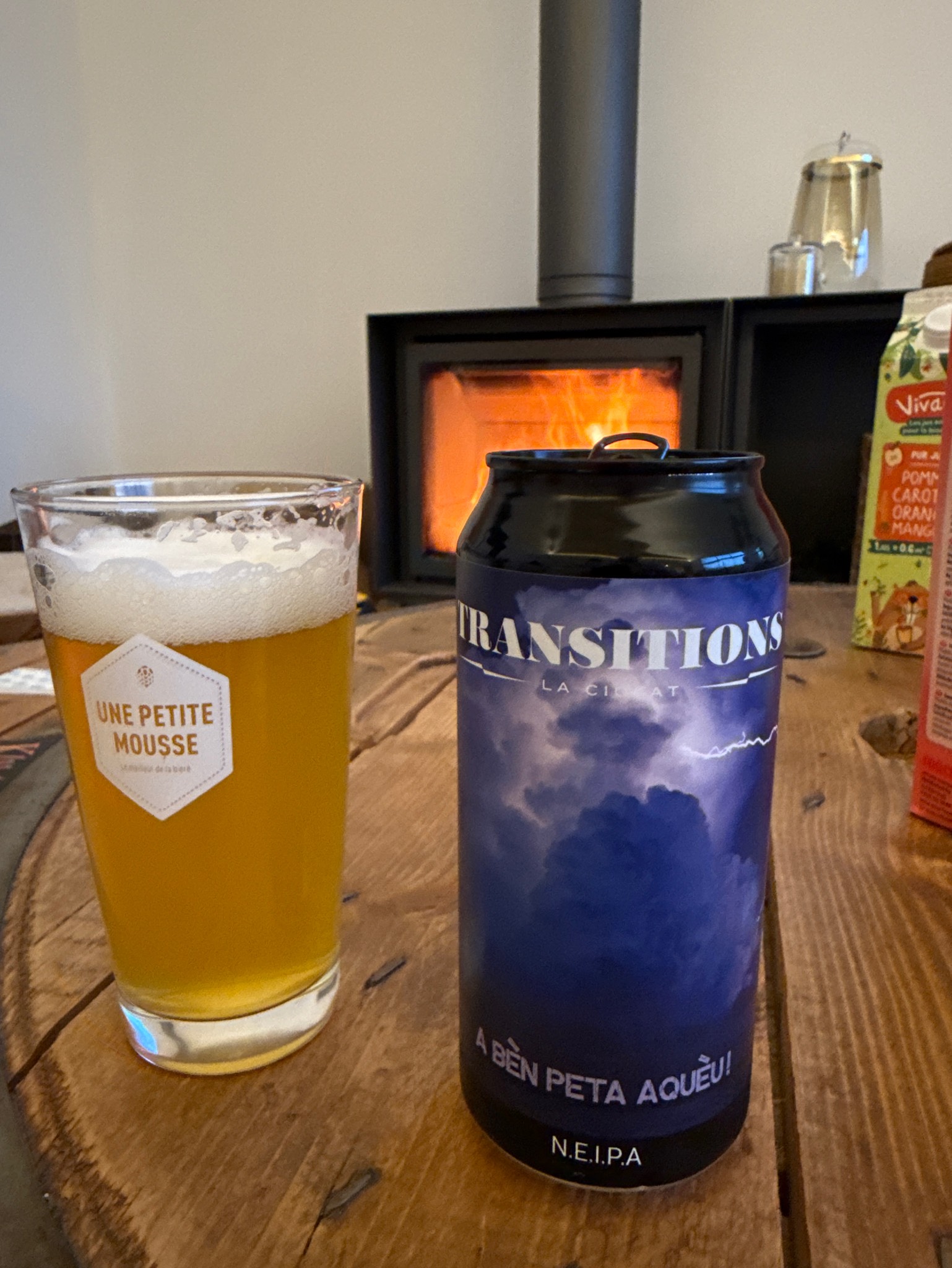 A bèn peta aquèu, Transitions