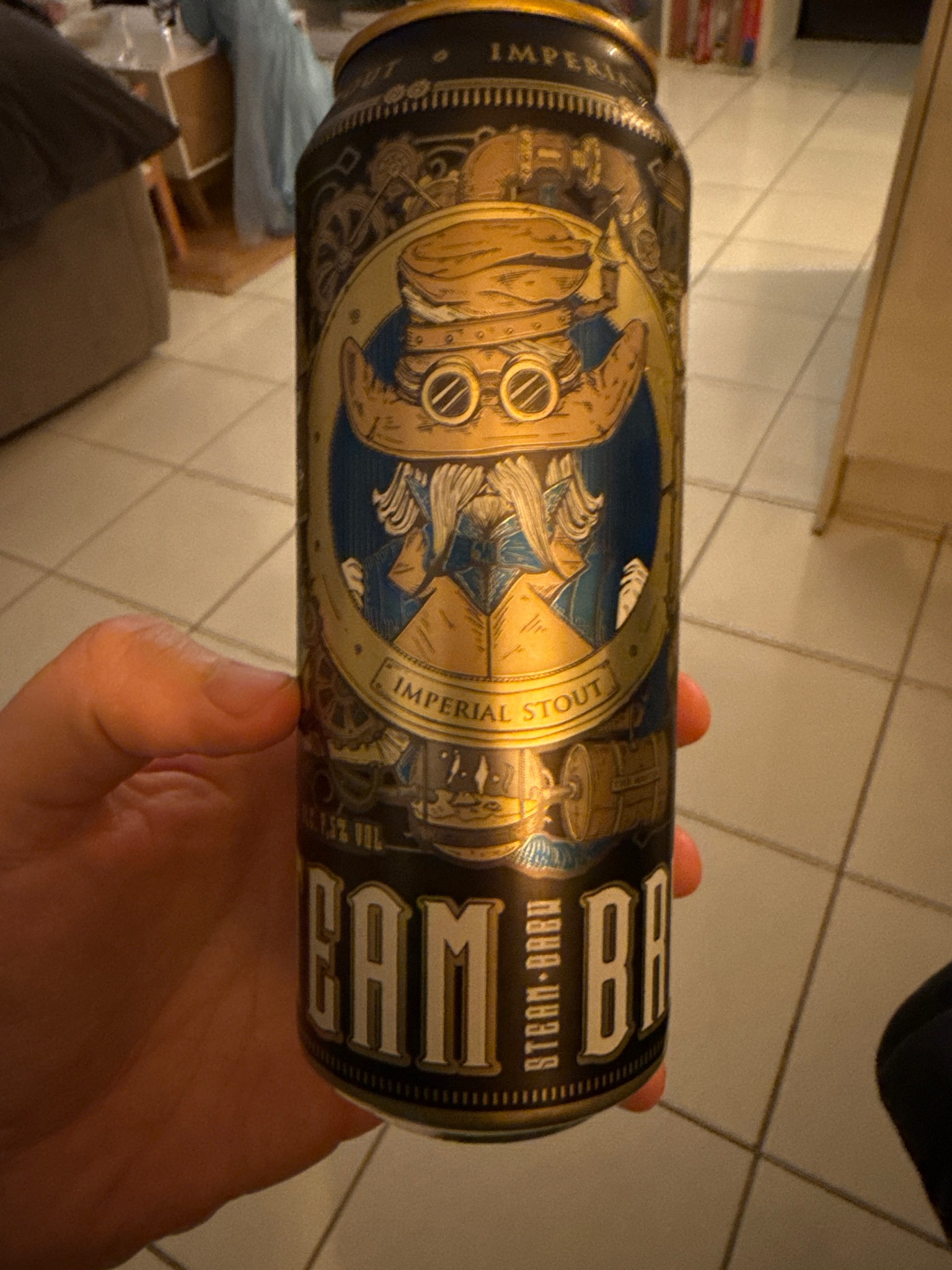 Steam Brew Imperial Stout, Privatbrauerei Eichbaum