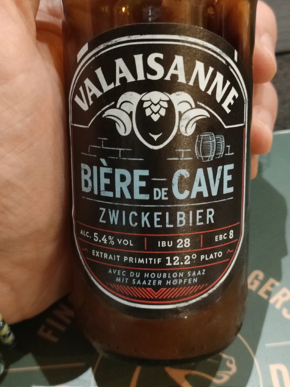 Valaisanne Zwickelbier / Bière de Cave, Valaisanne (Feldschlösschen)