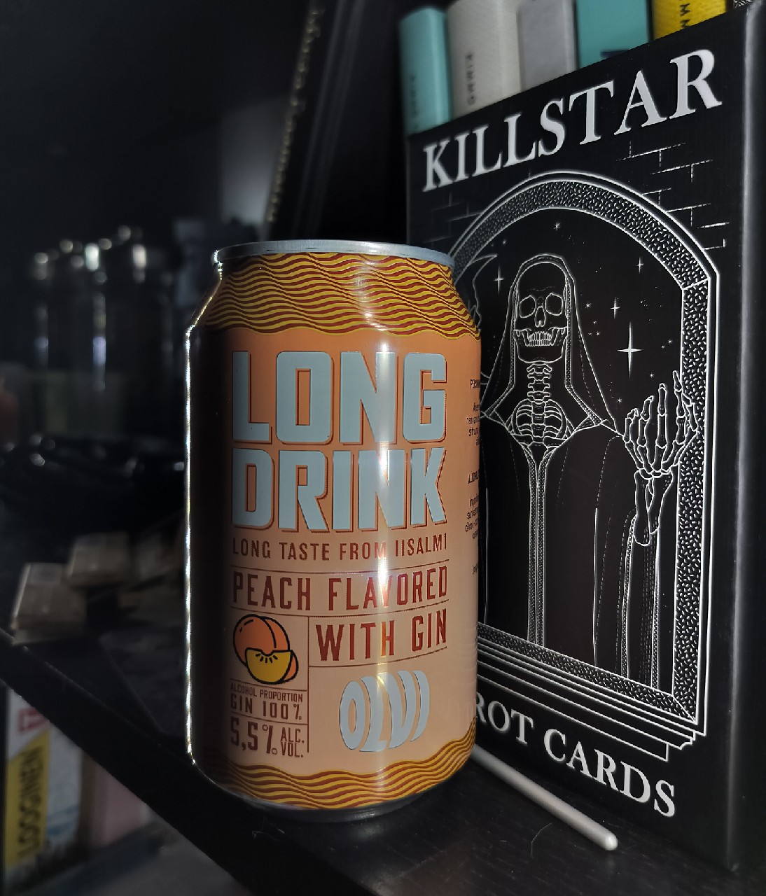 OLVI Long Drink Peach, Finland