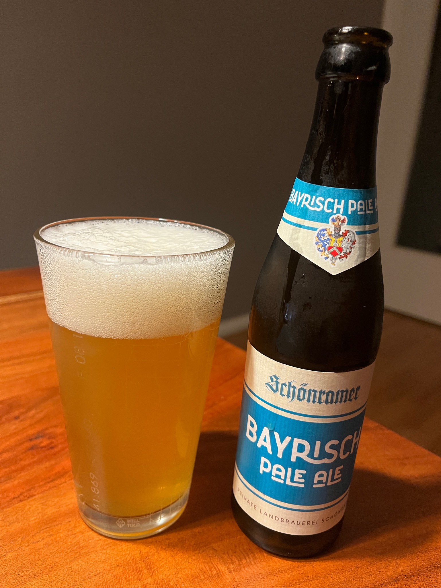 Bayerisch Pale Ale, Private Landbrauerei Schönram