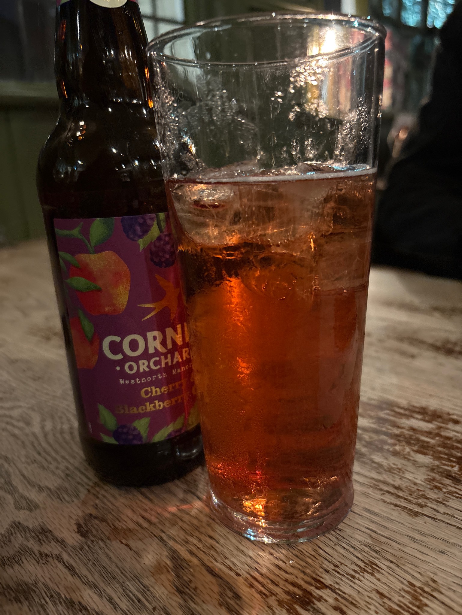 Cherry & Blackberry Cider, Cornish Orchards