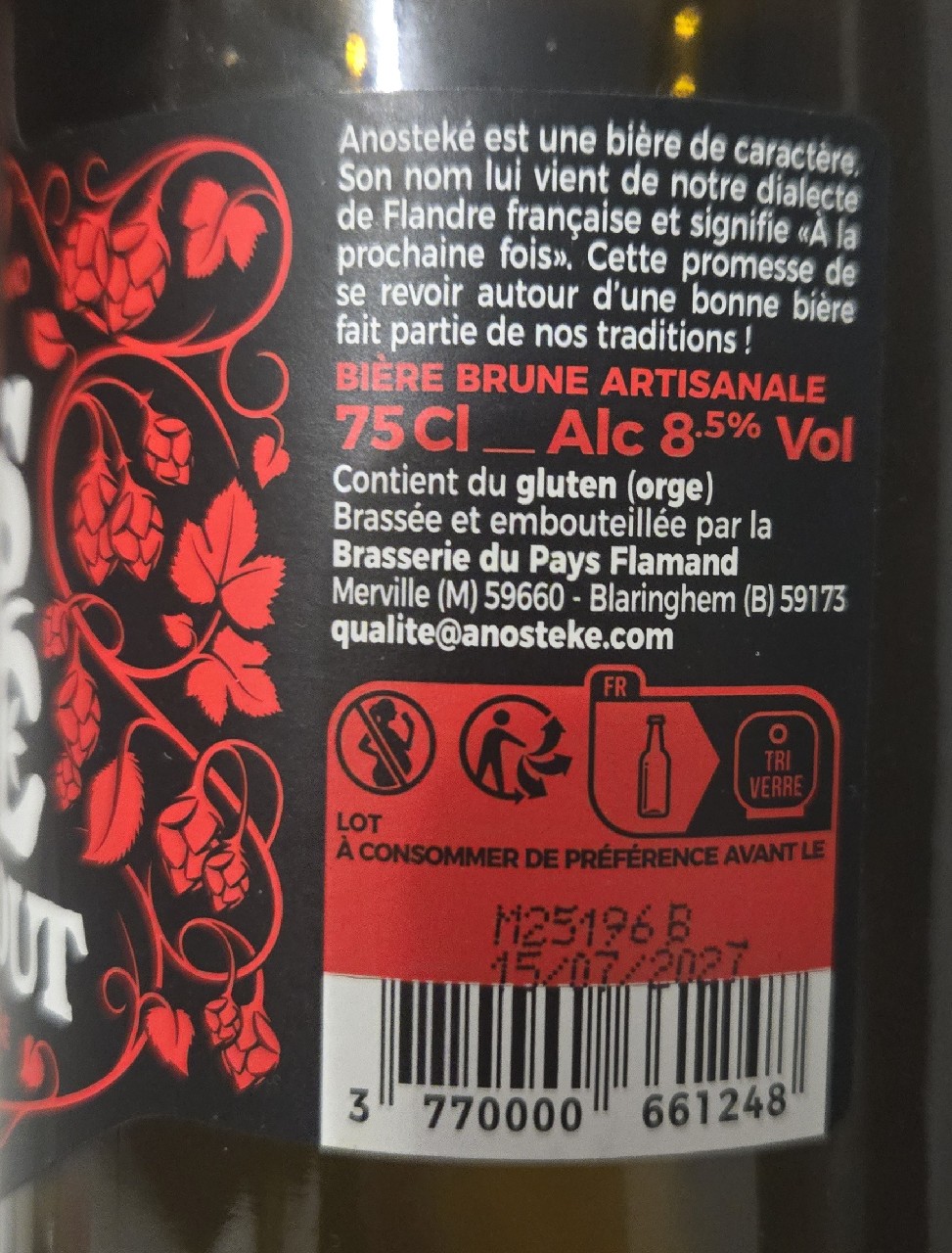 Anosteké Imperial Stout, France