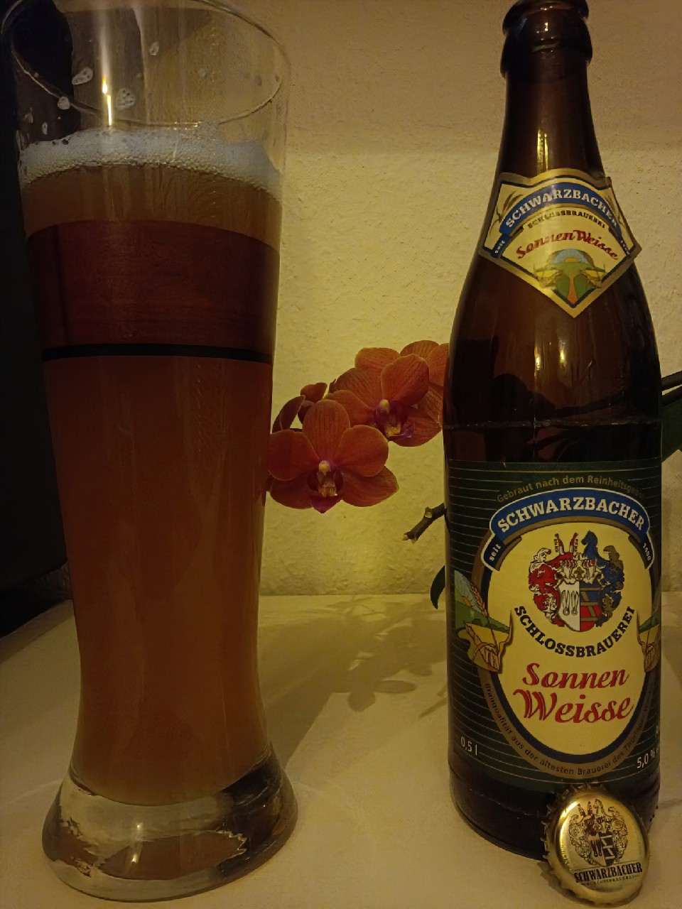 Schwarzbacher Sonnen Weisse, Schloßbrauerei Schwarzbach