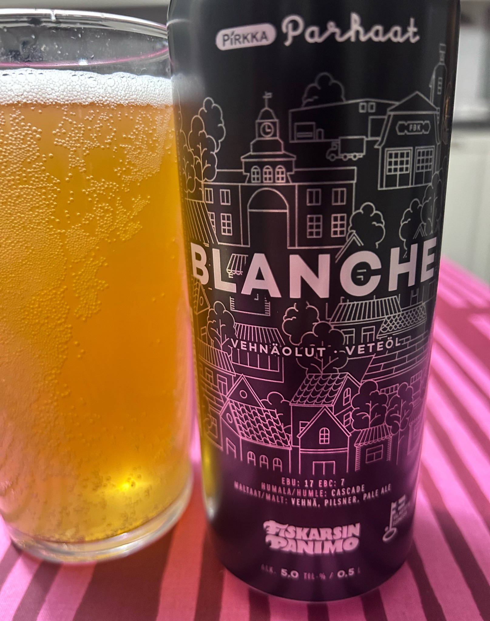 Pirkka Parhaat Blanche, Fiskarsin Panimo