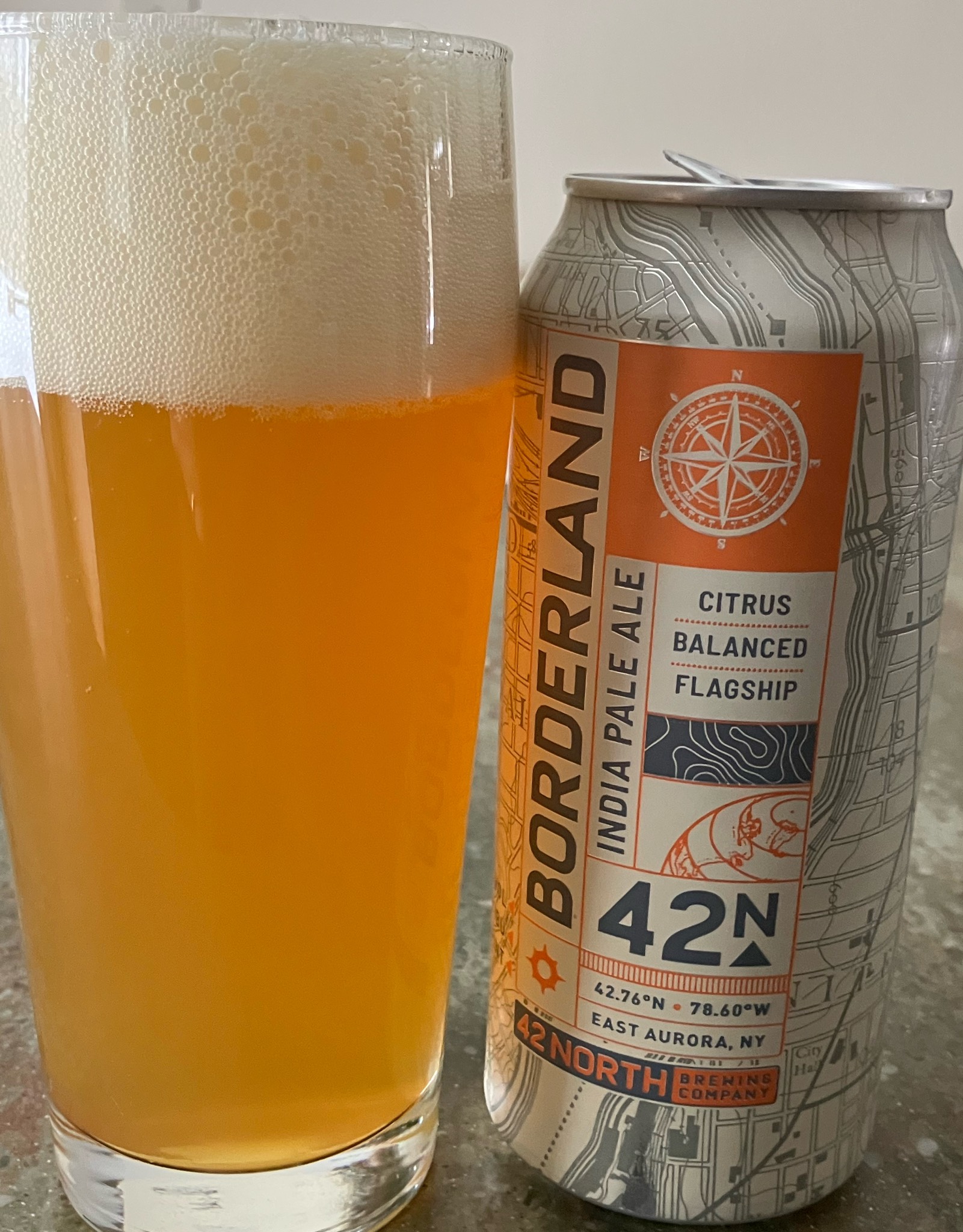 Borderland IPA, 42 North Brewing