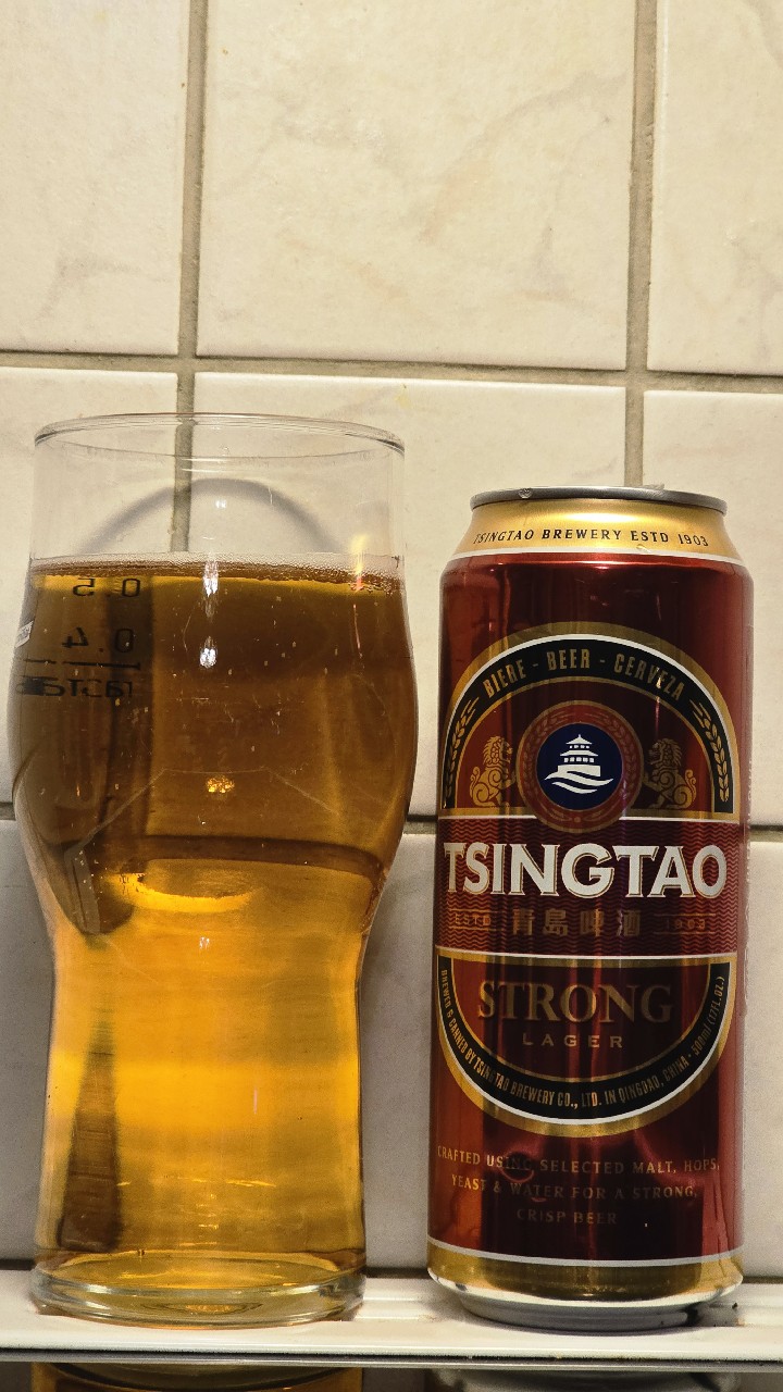 Tsingtao Strong lager, China