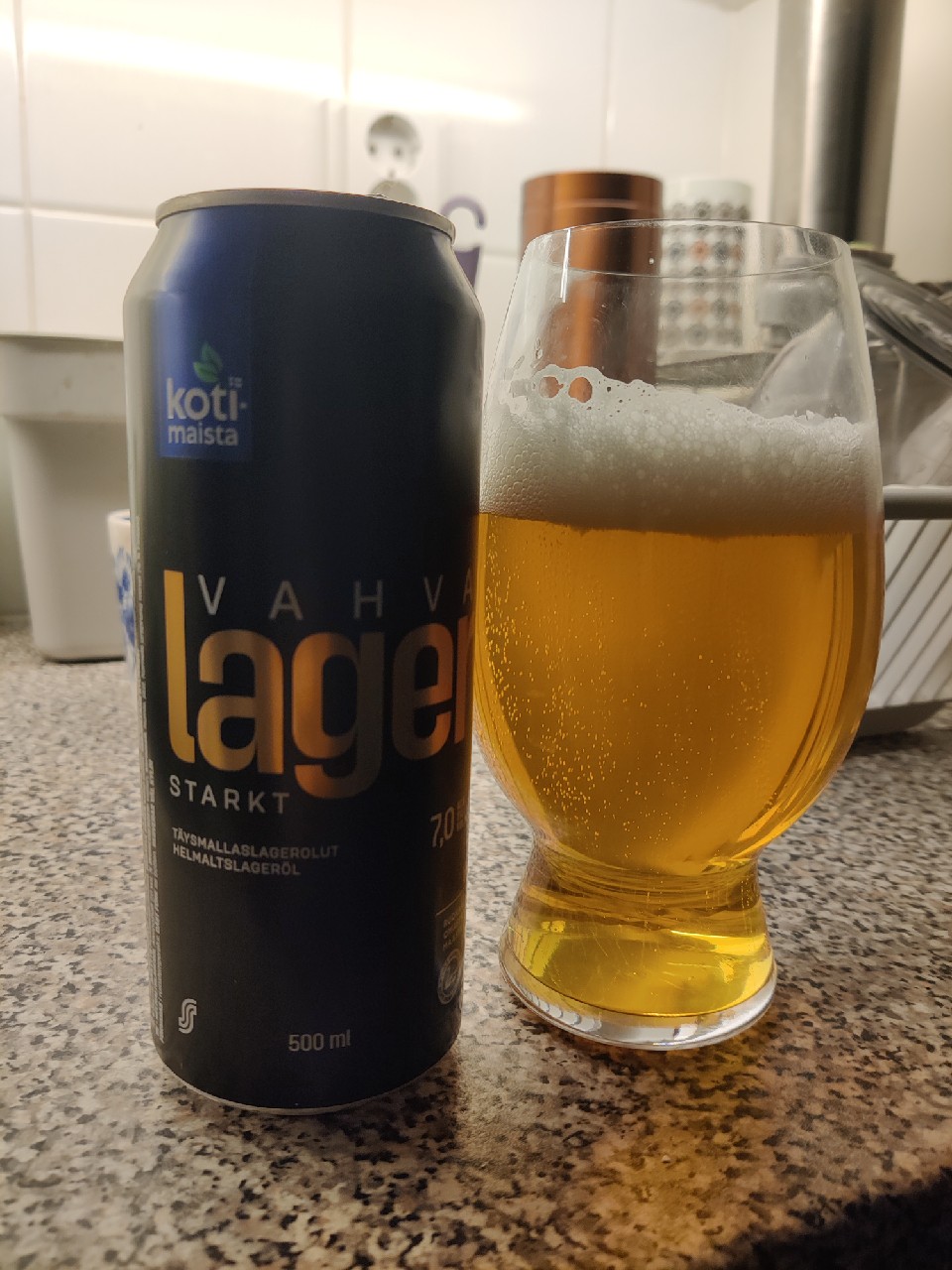 kotimaista Vahva Lager, Finland