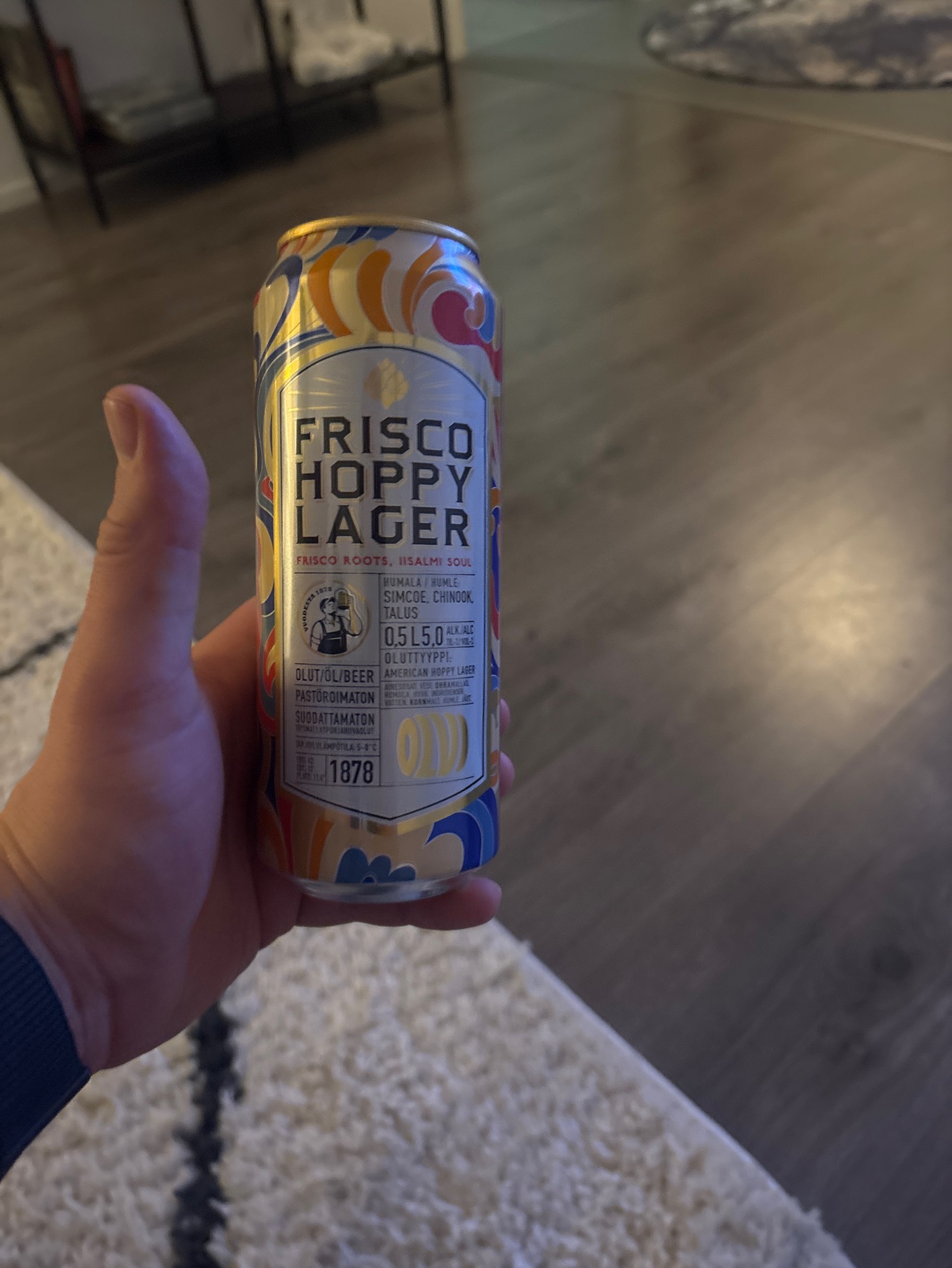 Frisco Hoppy Lager, Finland