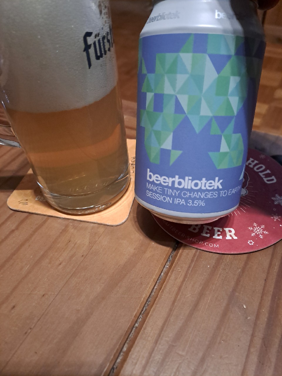 Make Tiny Changes To Earth, Beerbliotek