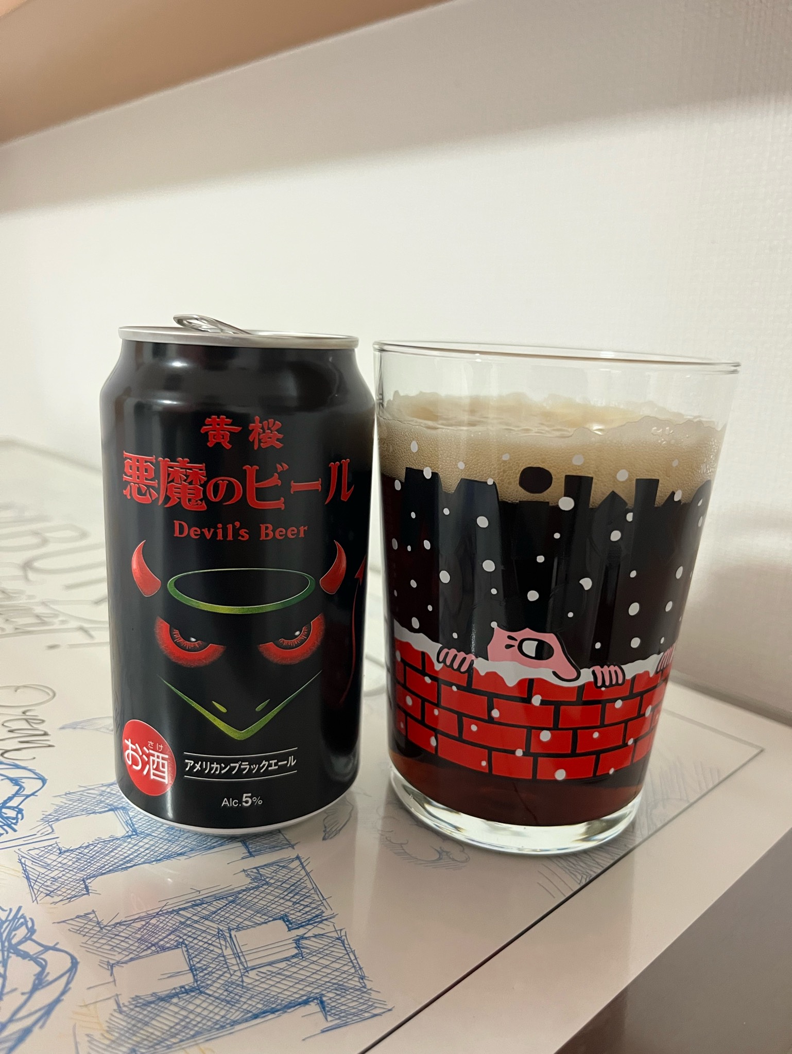 Devil's Beer American Black Ale / 悪魔のビール アメリカンブラックエール, Kizakura Co. Ltd