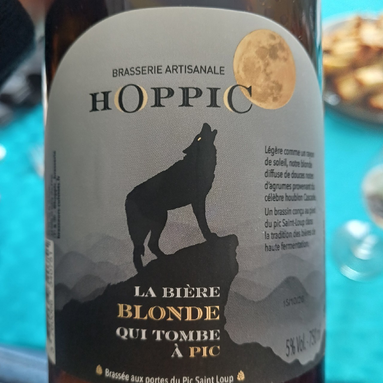La Bière Automnale Qui Tombe À Pic (St-Loup), Brasserie Artisanale Hoppic