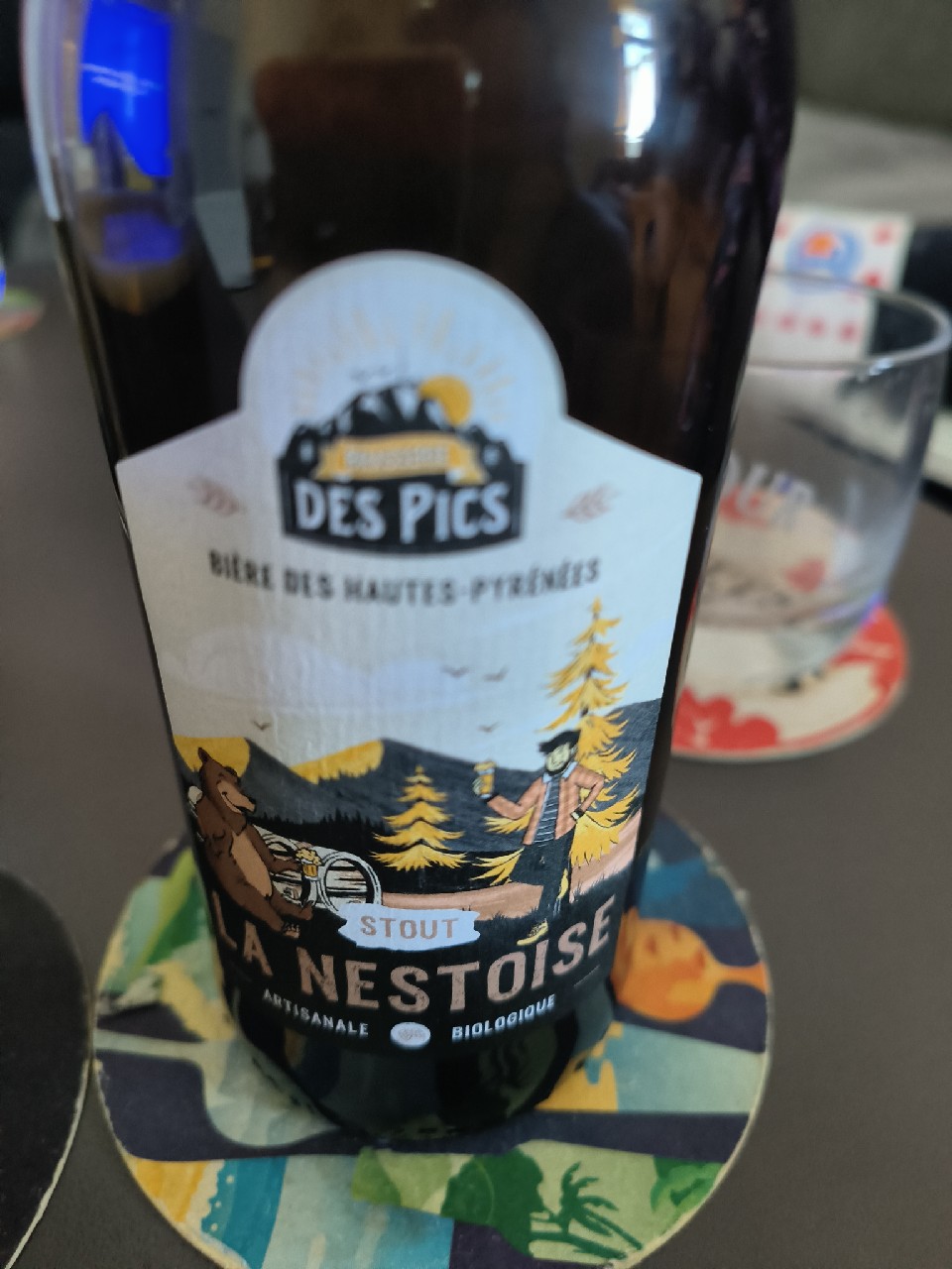La Nestoise Stout, Brasserie Des Pics - La Nestoise