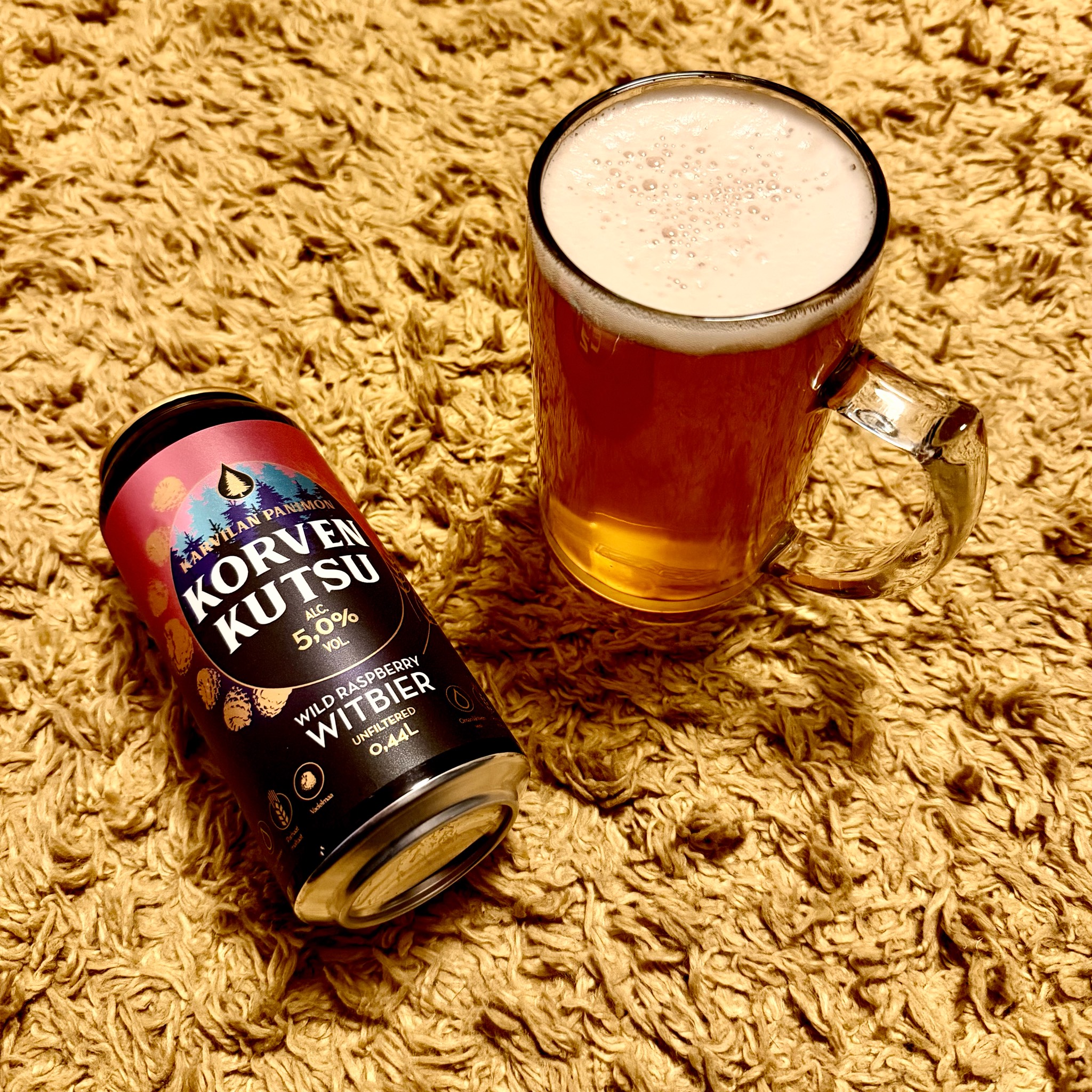 Korven Kutsu Wild Raspberry Witbier, Finland