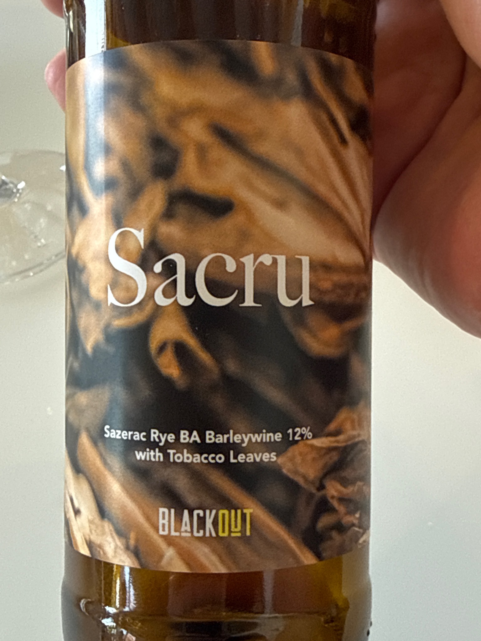 Sacru, Blackout Brewing