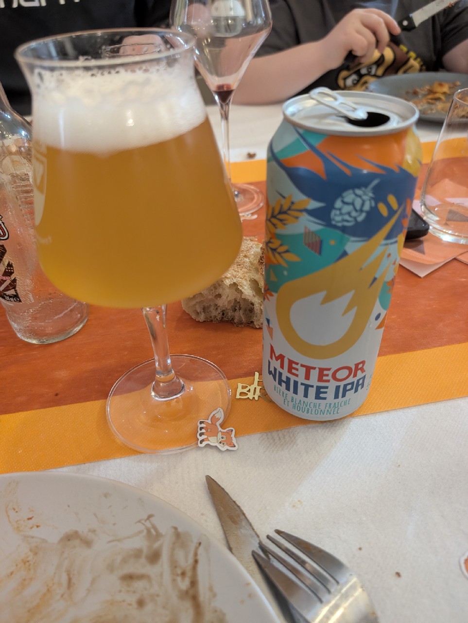 Meteor White IPA, Brasserie Meteor