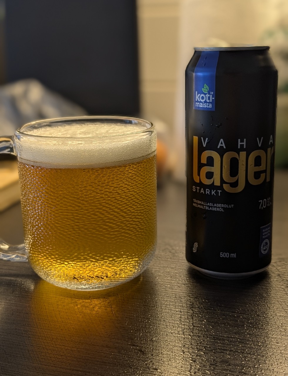 kotimaista Vahva Lager, Finland