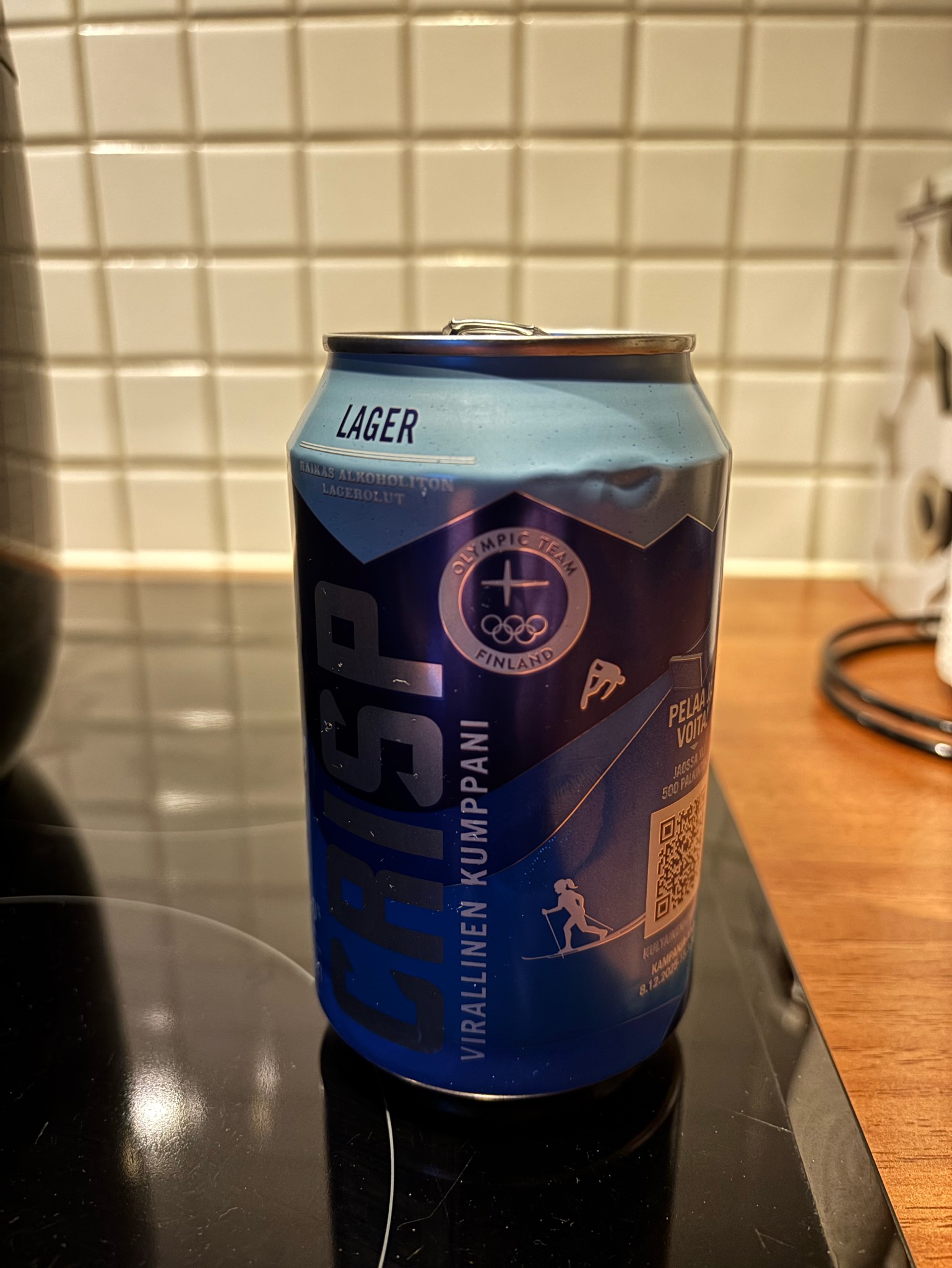 Crisp Vaalea Lager, Finland
