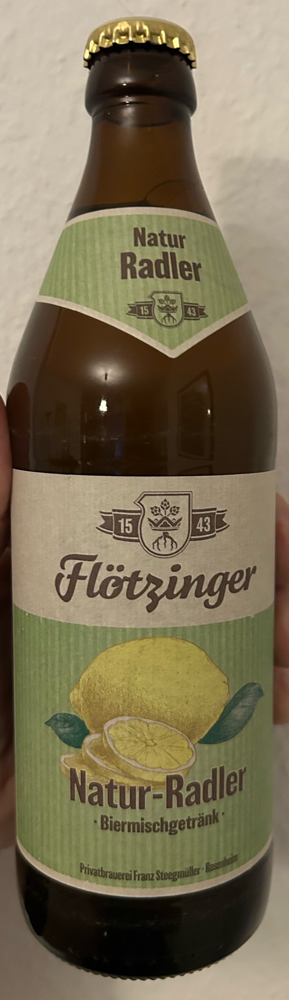 Flötzinger Natur-Radler, Flötzinger Brauerei Franz Steegmüller GmbH & Co. KG