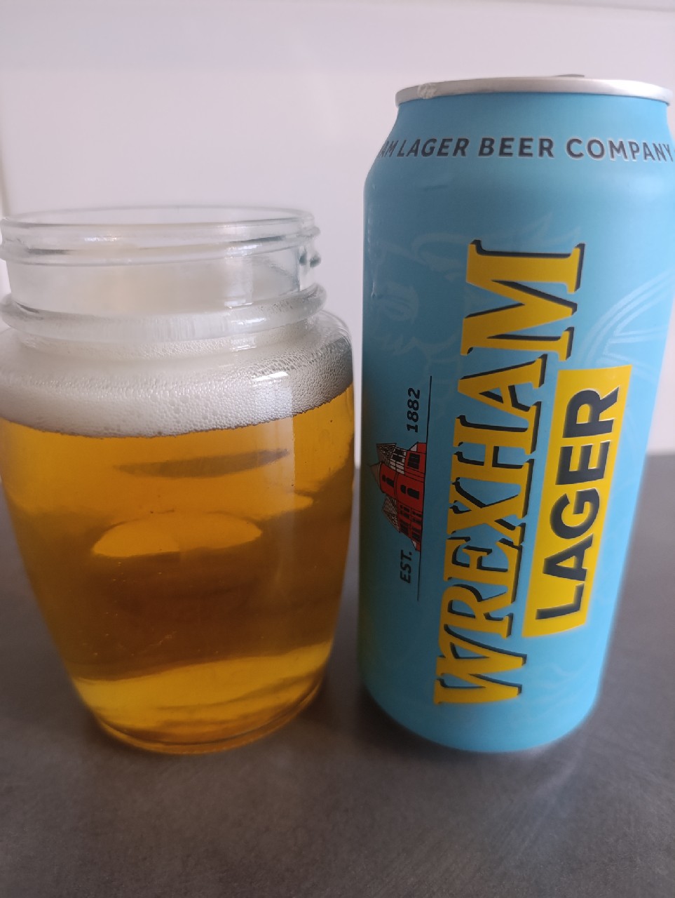 Wrexham Lager, Scotland