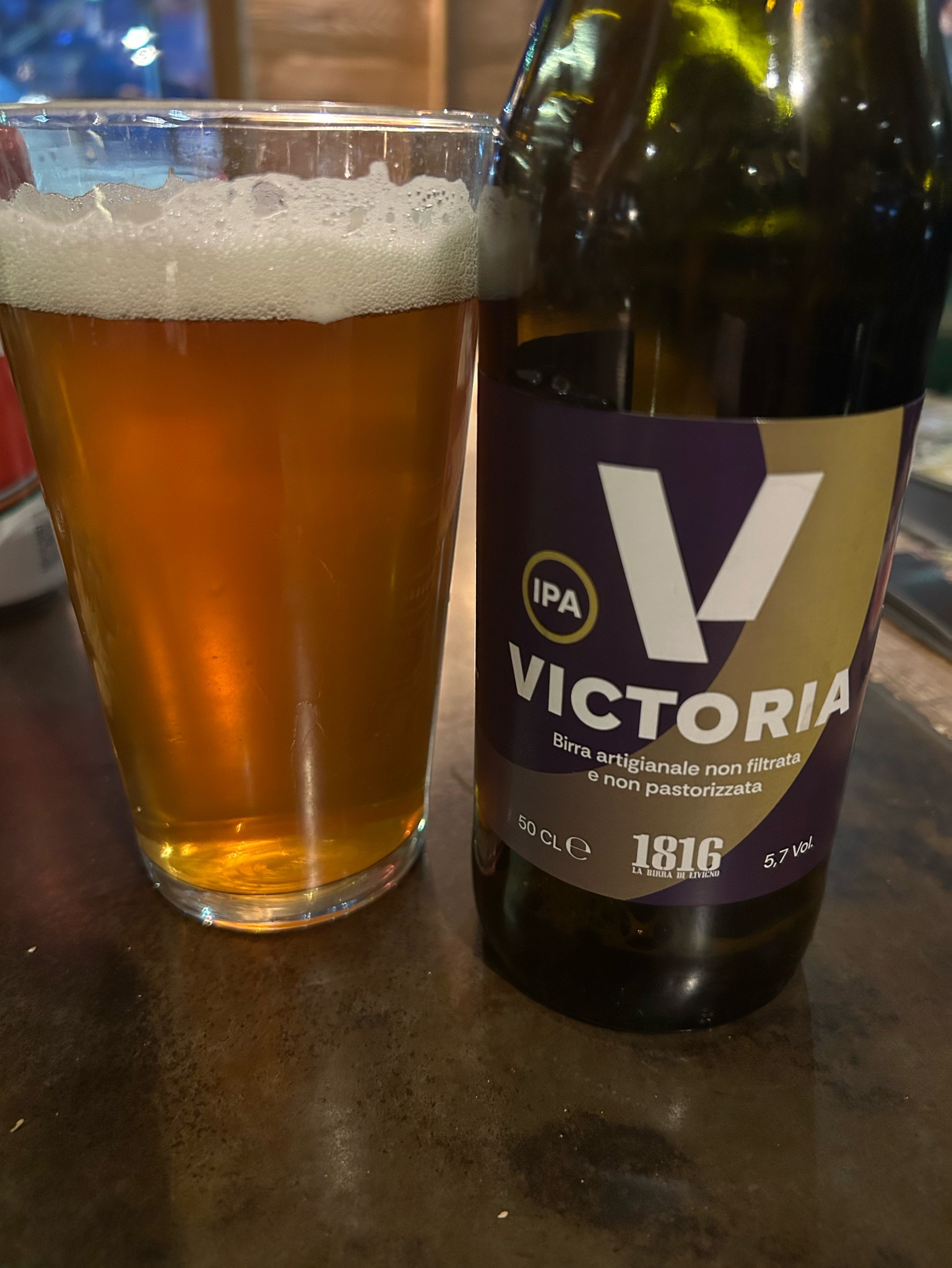 Victoria, 1816 la birra di Livigno