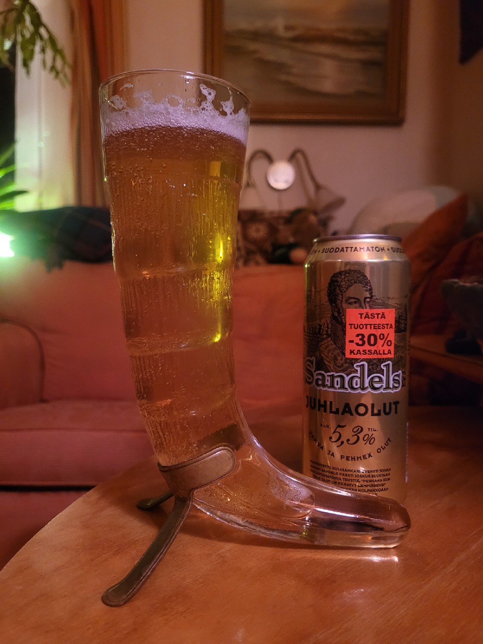 Sandels Juhlaolut Suodattamaton, Finland