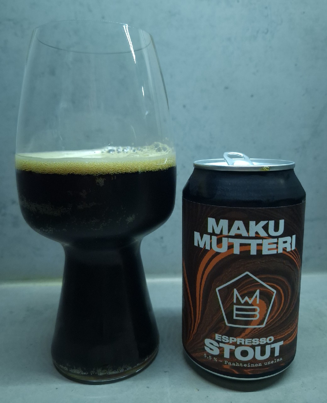 Mutteri Espresso Stout, Maku Brewing