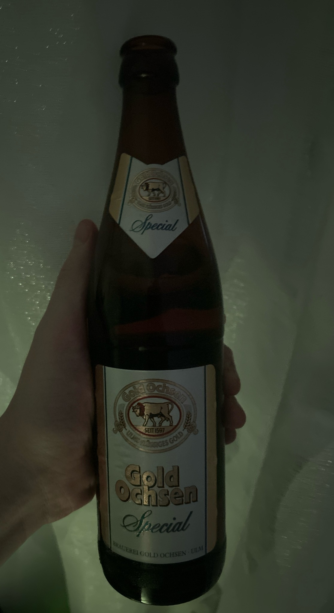 Gold Ochsen Spezial / Special, Brauerei Gold Ochsen