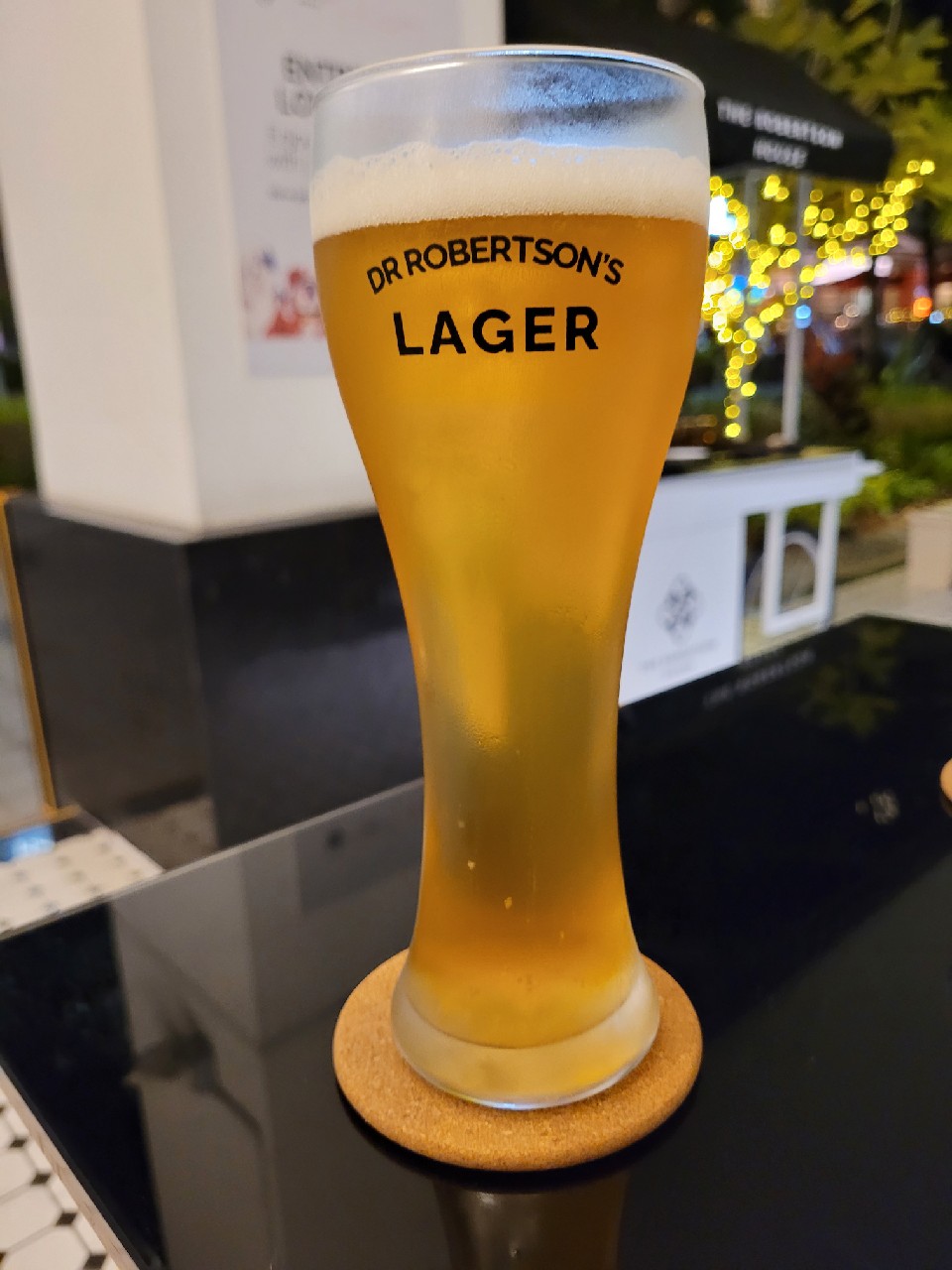 Dr Robertson's lager, Singapore