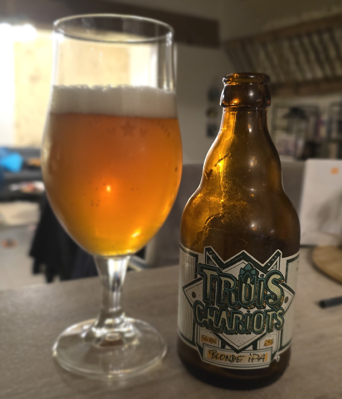 Trois Chariots Blonde IPA, France