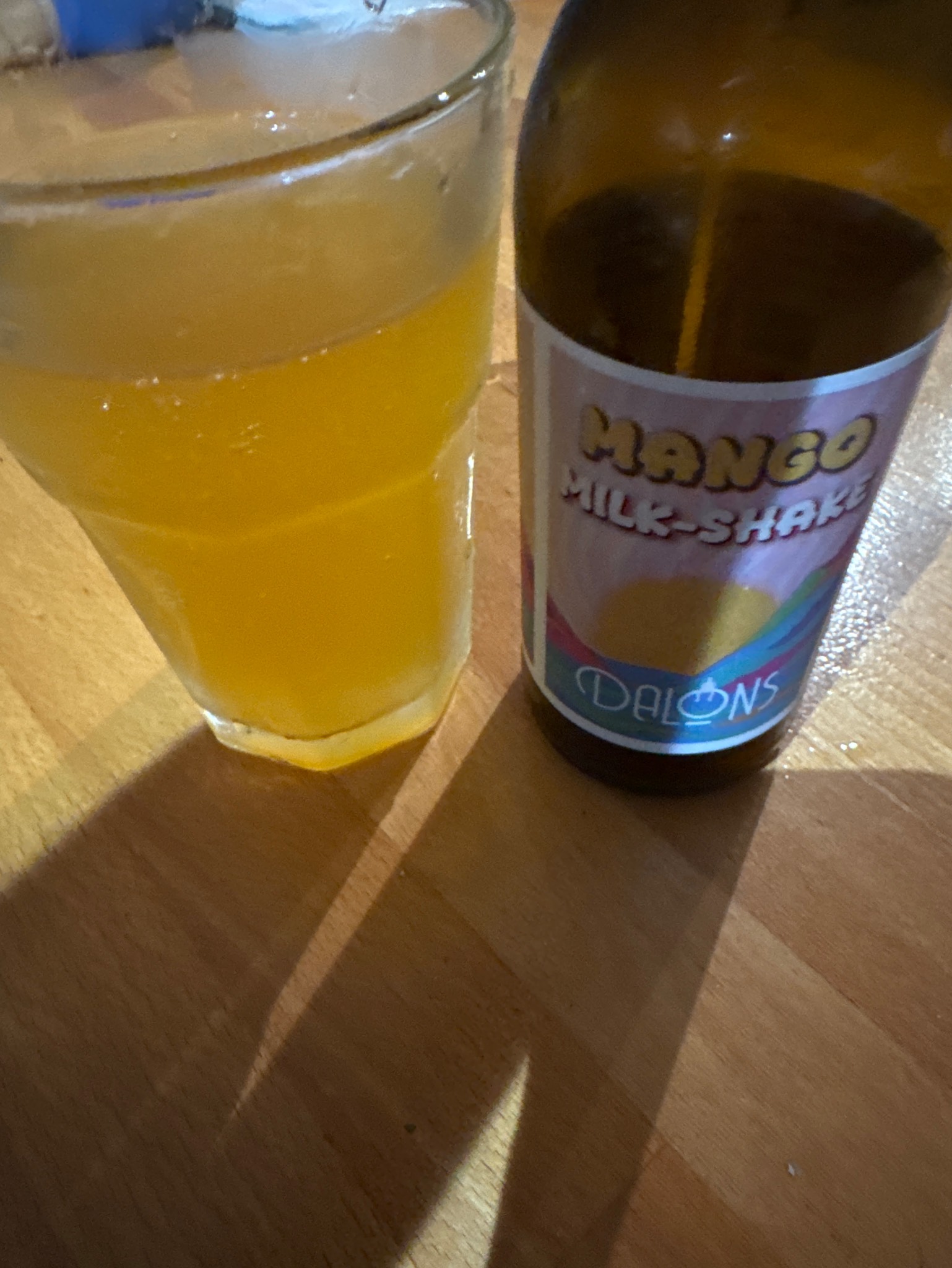 Mango milshake dalons, Brasserie Dalons