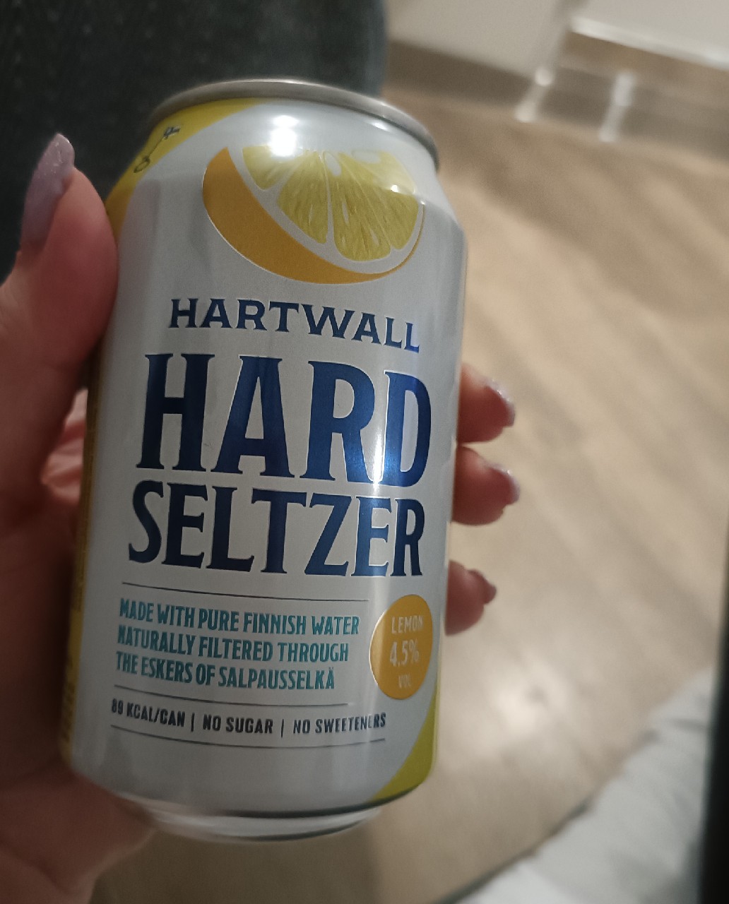 Hard Seltzer Lemon, Hartwall (Royal Unibrew)