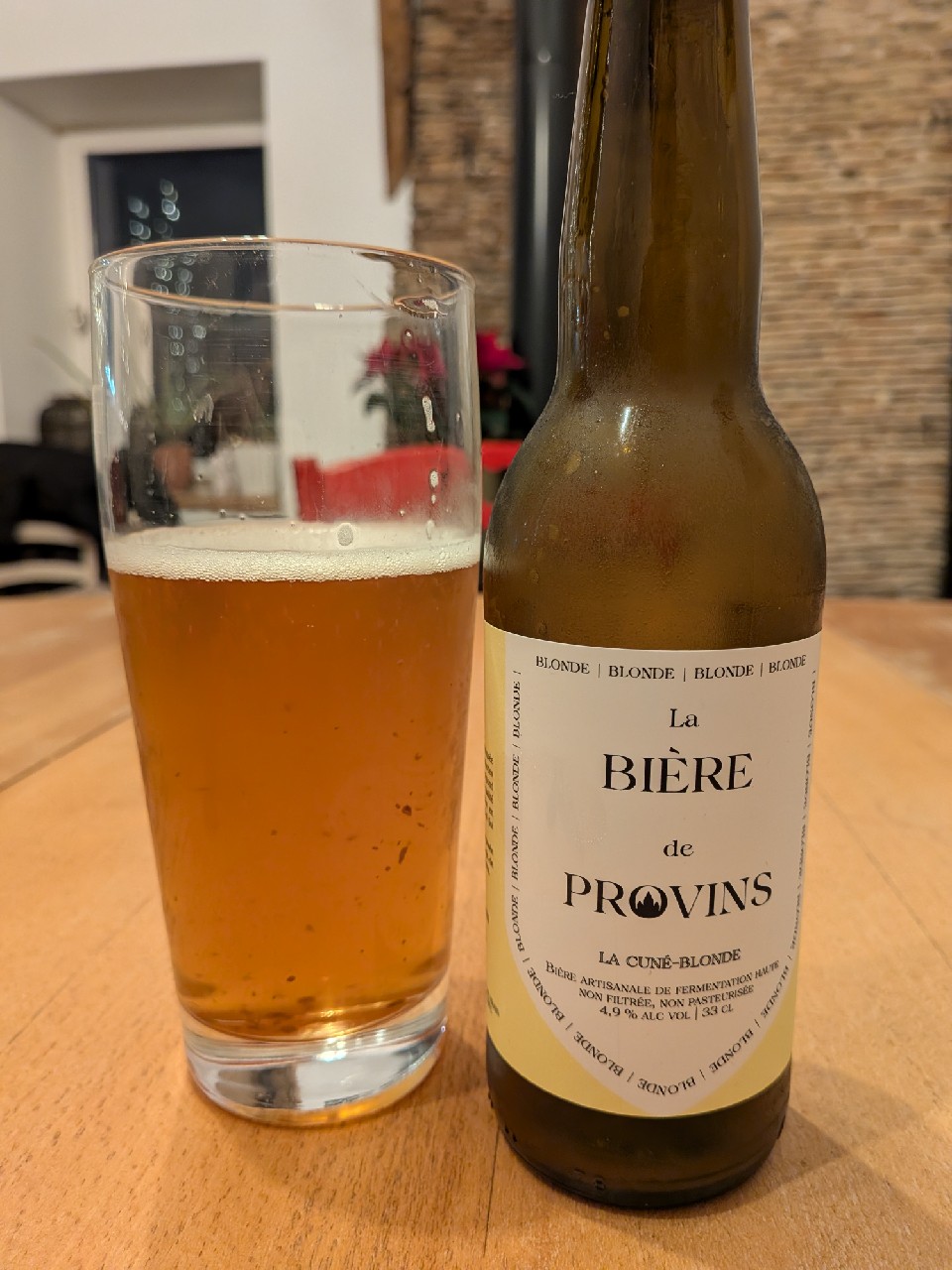 La Cuné-Blonde, La Bière de Provins
