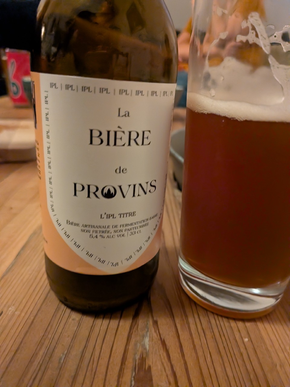 l'IPL Titre, La Bière de Provins