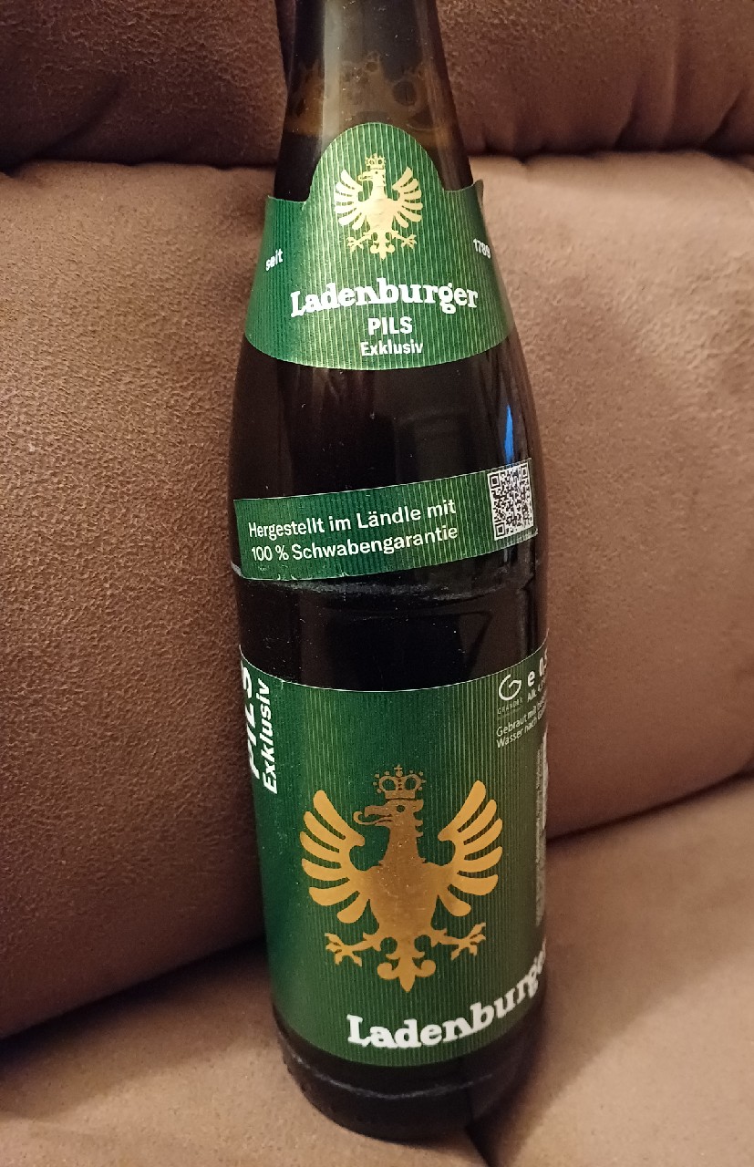 Ladenburger exklusiv Pils, Brauerei Ladenburger