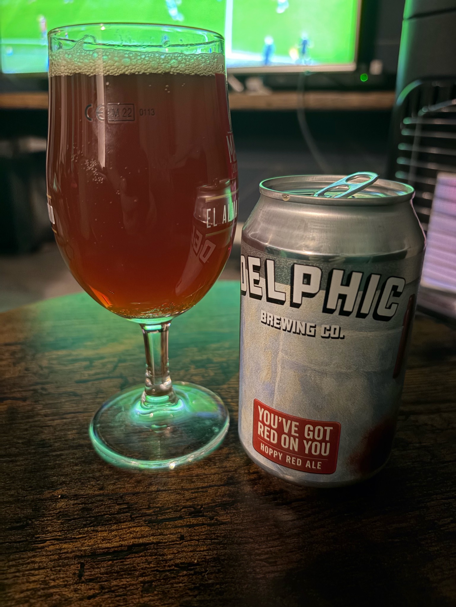 You've Got Red On You, Delphic Brewing Co.